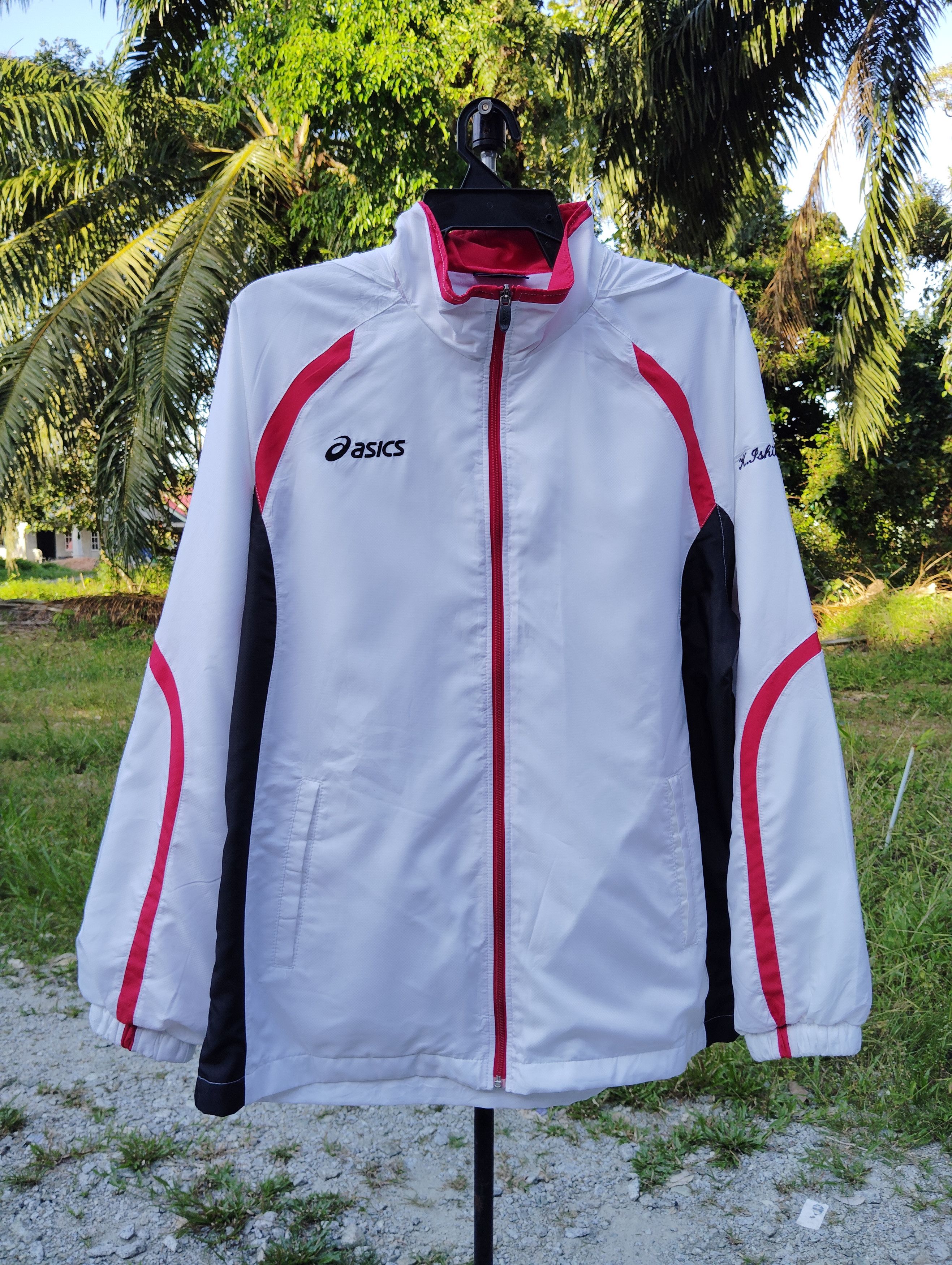 Asics × Japanese Brand VINTAGE ASICS LIGHT JACKET Size US L / EU 52-54 / 3 - 1 Thumbnail