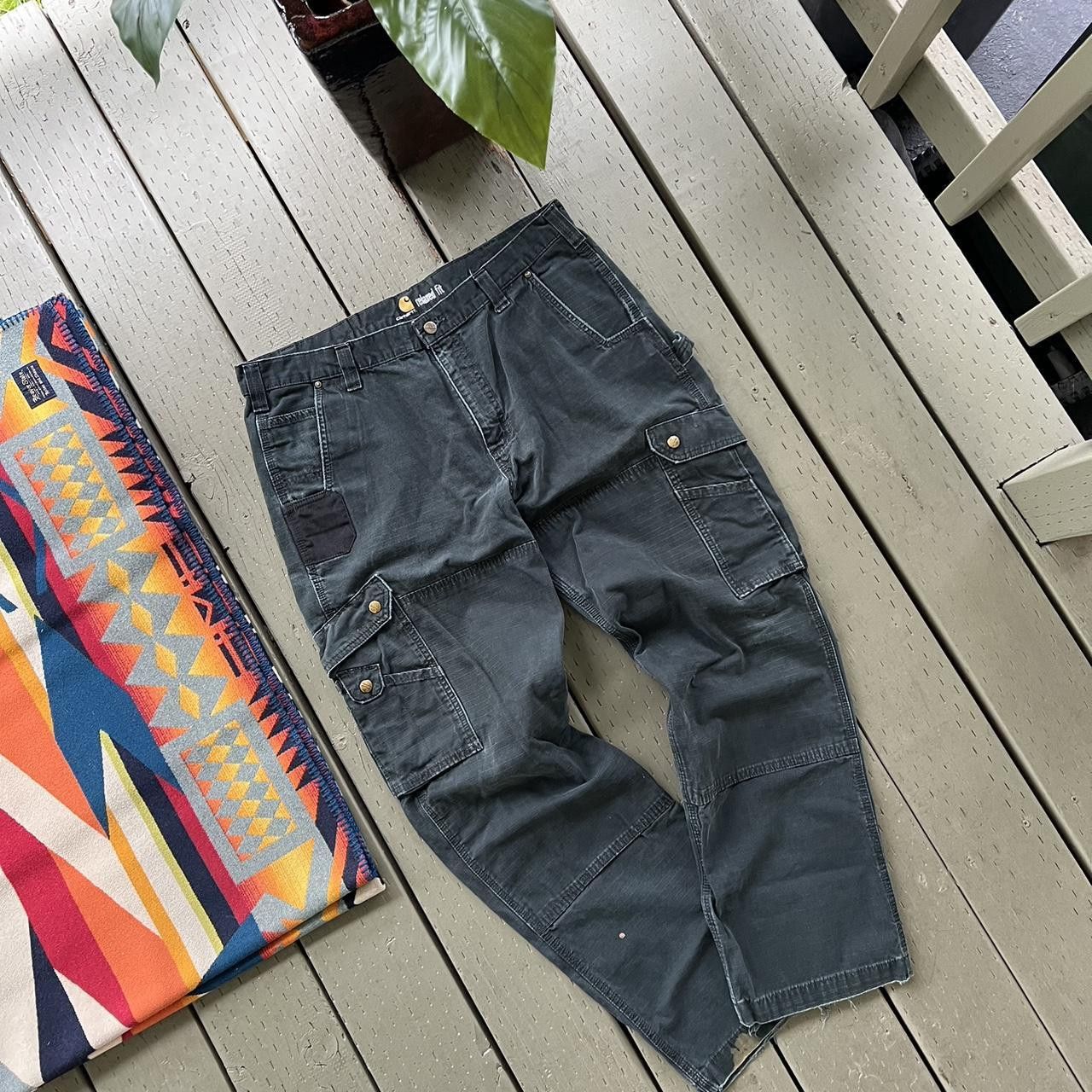 Carhartt × Vintage Carhartt double knee pants cargo workwear Size US 36 / EU 52 - 2 Thumbnail