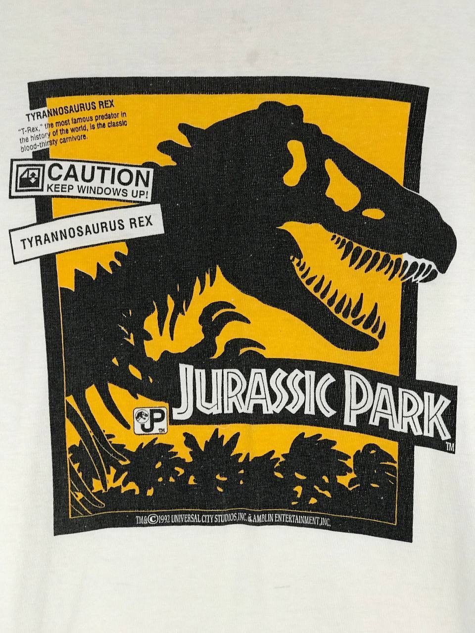 Vintage vintage 1992 Jurasic Park Size US L / EU 52-54 / 3 - 3 Thumbnail