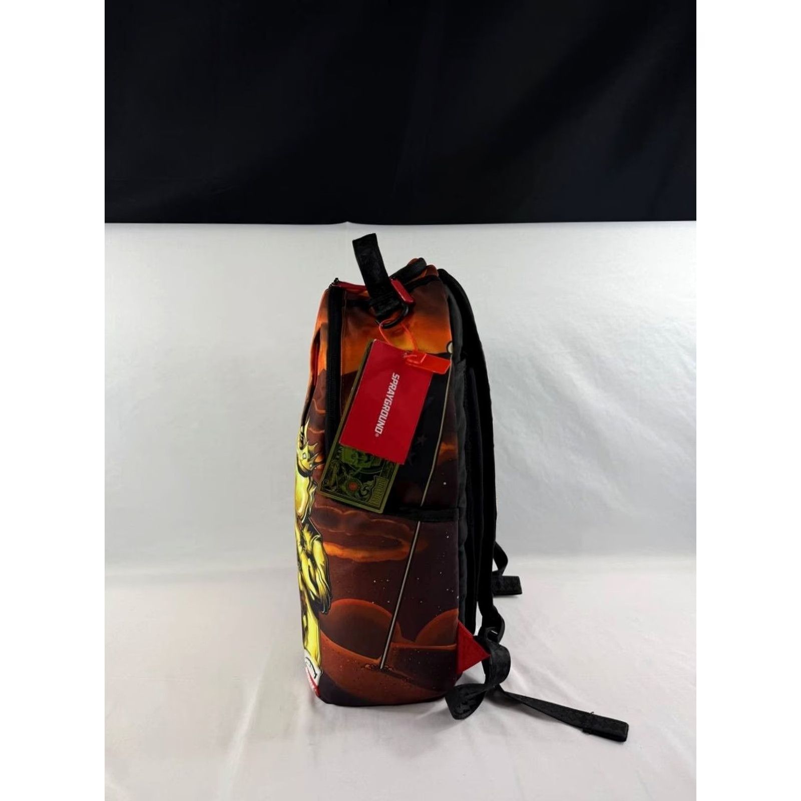 Sprayground Sprayground Looney Tunes Marvin Vs Astromane Creative Outcast Backpack Mens Backpack Multicolor Polyester Size ONE SIZE - 3 Thumbnail