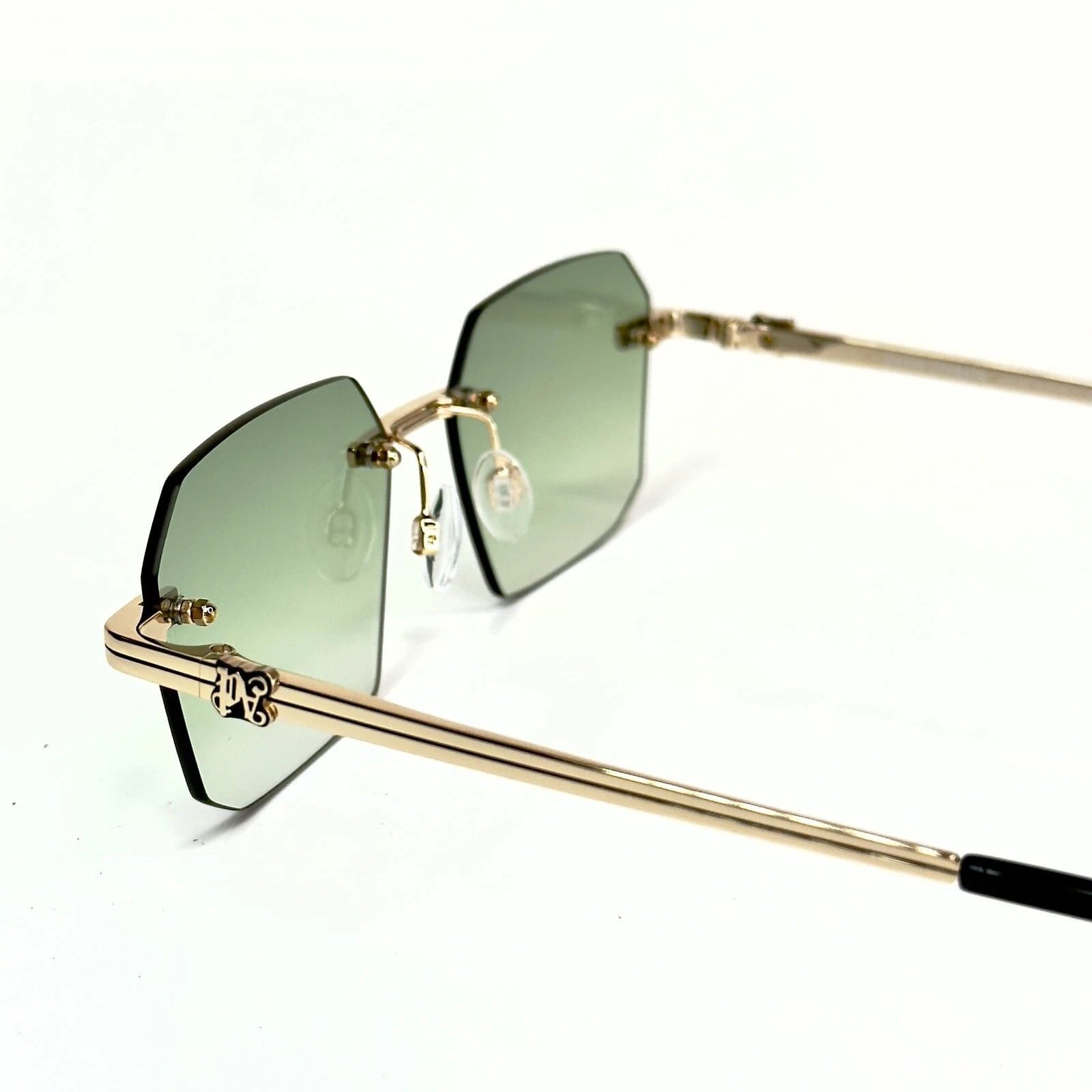 Palm Angels PALM ANGELS PERI10G 10G QUARTZ Narrow Geometric Sunglasses Size ONE SIZE - 8 Thumbnail