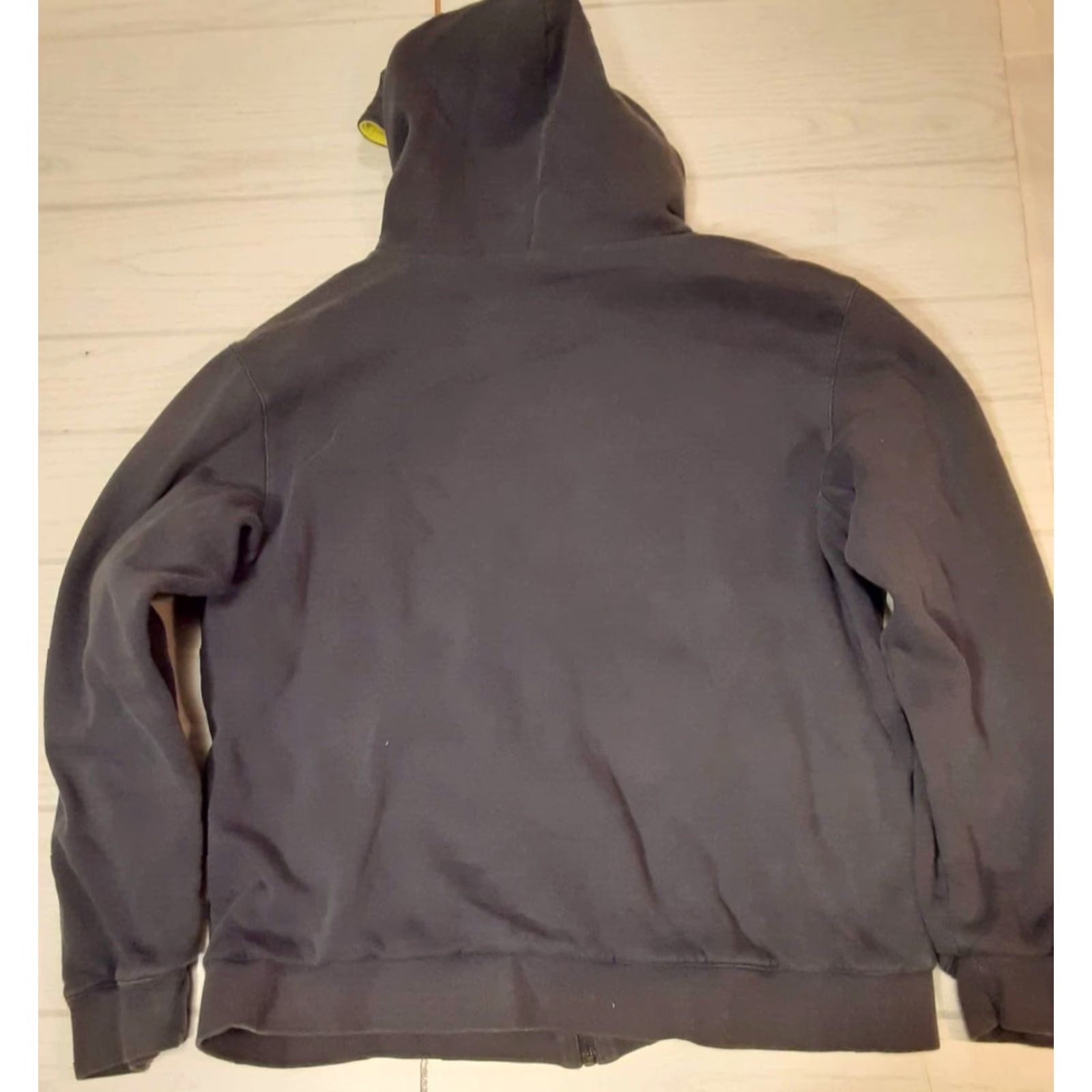 Nike VINTAGE? Pre-Owned Nike Reversable Hooded Jacket Large Dark Green&Lime Green Jacket Mens L Greenhooded Nike Reversable Jacket Size US L / EU 52-54 / 3 - 3 Thumbnail