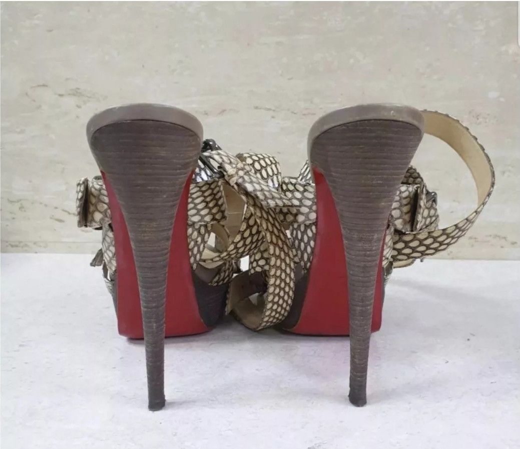 Christian Louboutin Christian Louboutin Platform Sandals Sz.38 Size US 7 / IT 37 - 5 Thumbnail