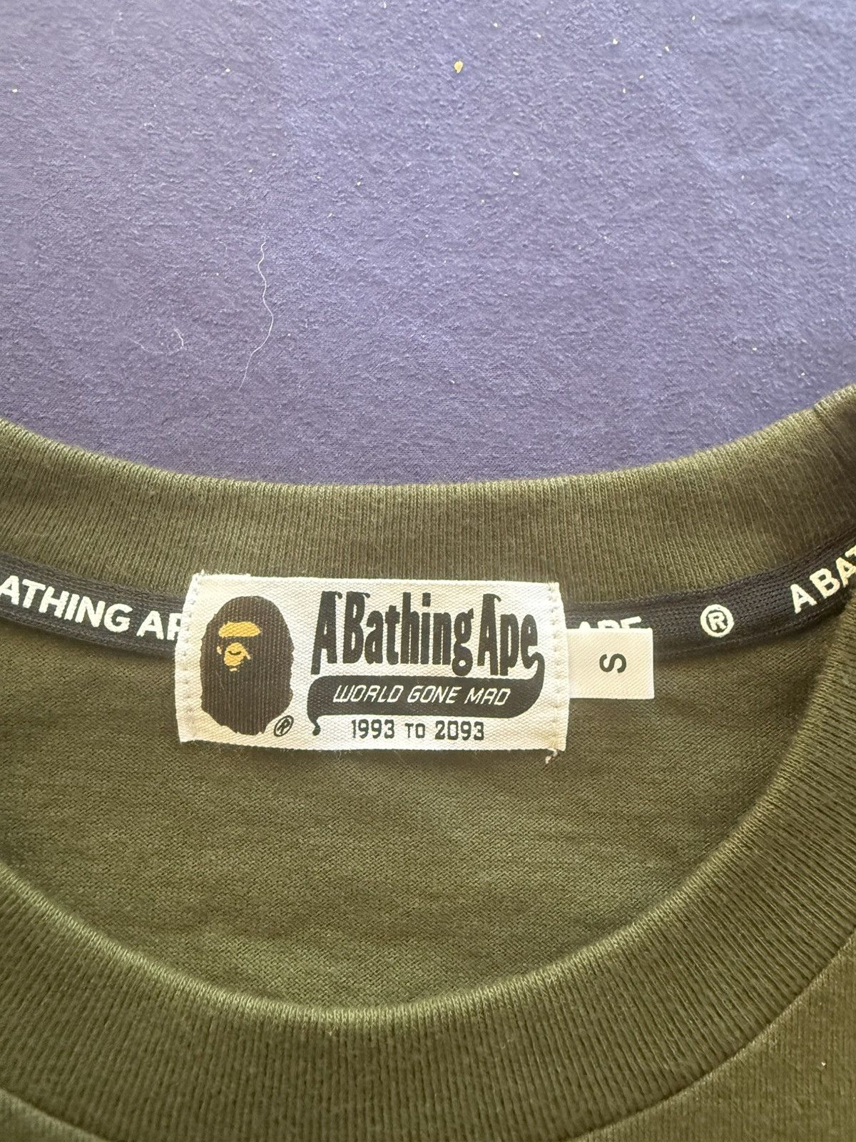 Bape authentic Bape funthera militia tee size small Size US S / EU 44-46 / 1 - 3 Thumbnail