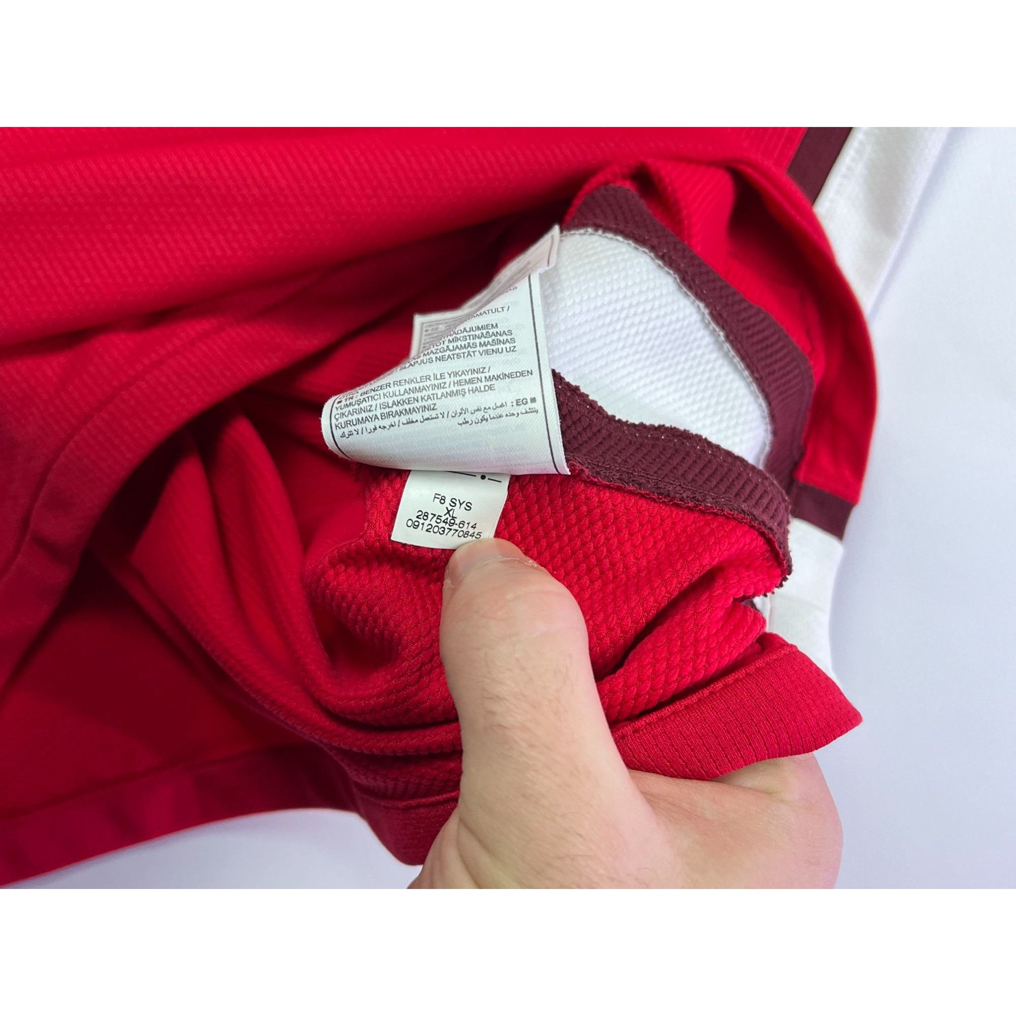 Nike × Vintage Nike Arsenal 08/10 Home Jersey Size US S / EU 44-46 / 1 - 8 Thumbnail