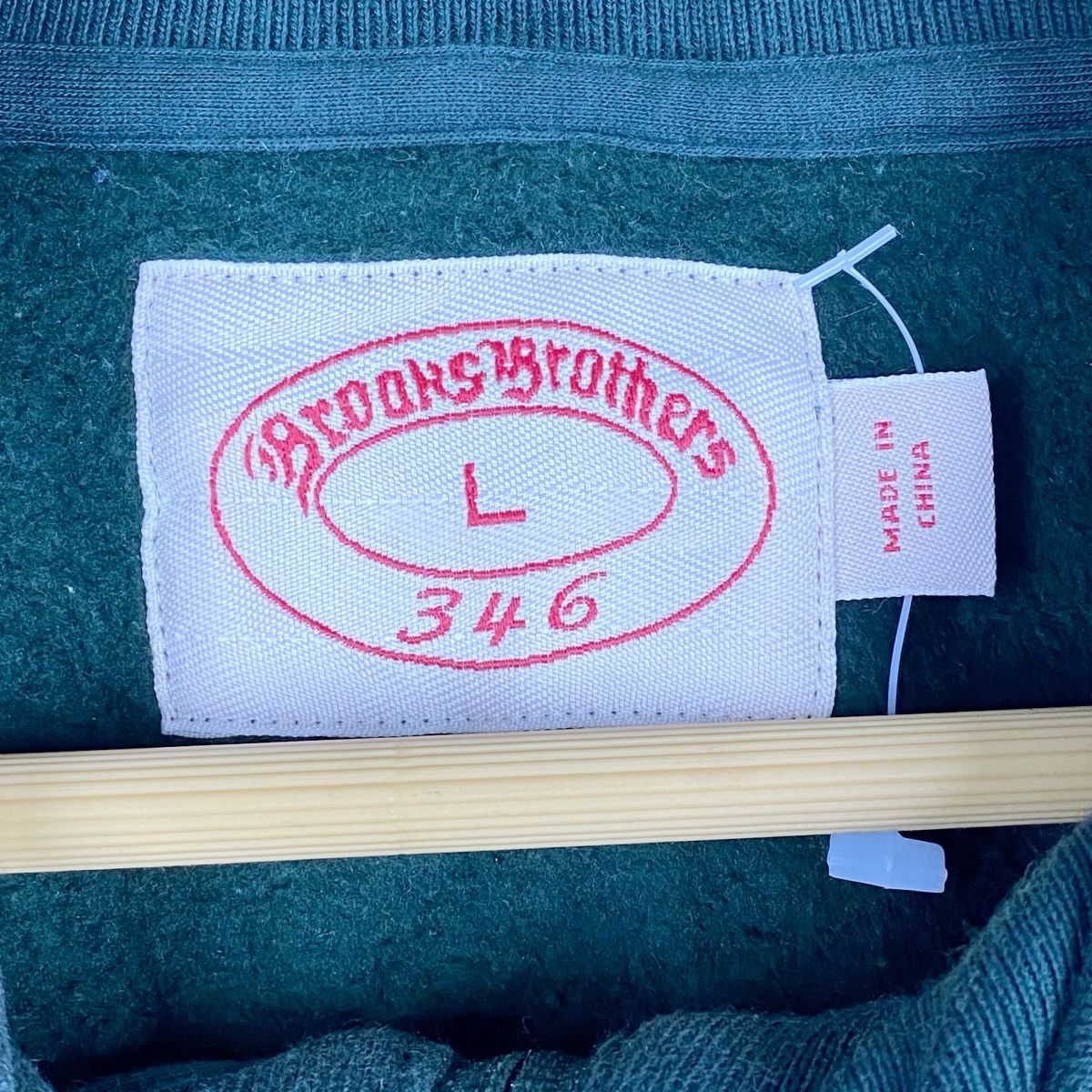 Brooks Brothers Brooks Brothers Sweatshirt Half Zip Pullover Jumper Size US L / EU 52-54 / 3 - 8 Thumbnail