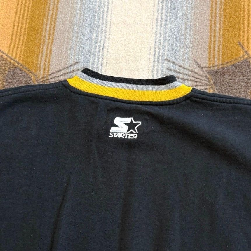 Starter VINTAGE Pittsburgh Steelers Starter Embroidered Sweatshirt Sweatshirt Size L Men Black 90s NFL Football Pullover Size US L / EU 52-54 / 3 - 6 Thumbnail