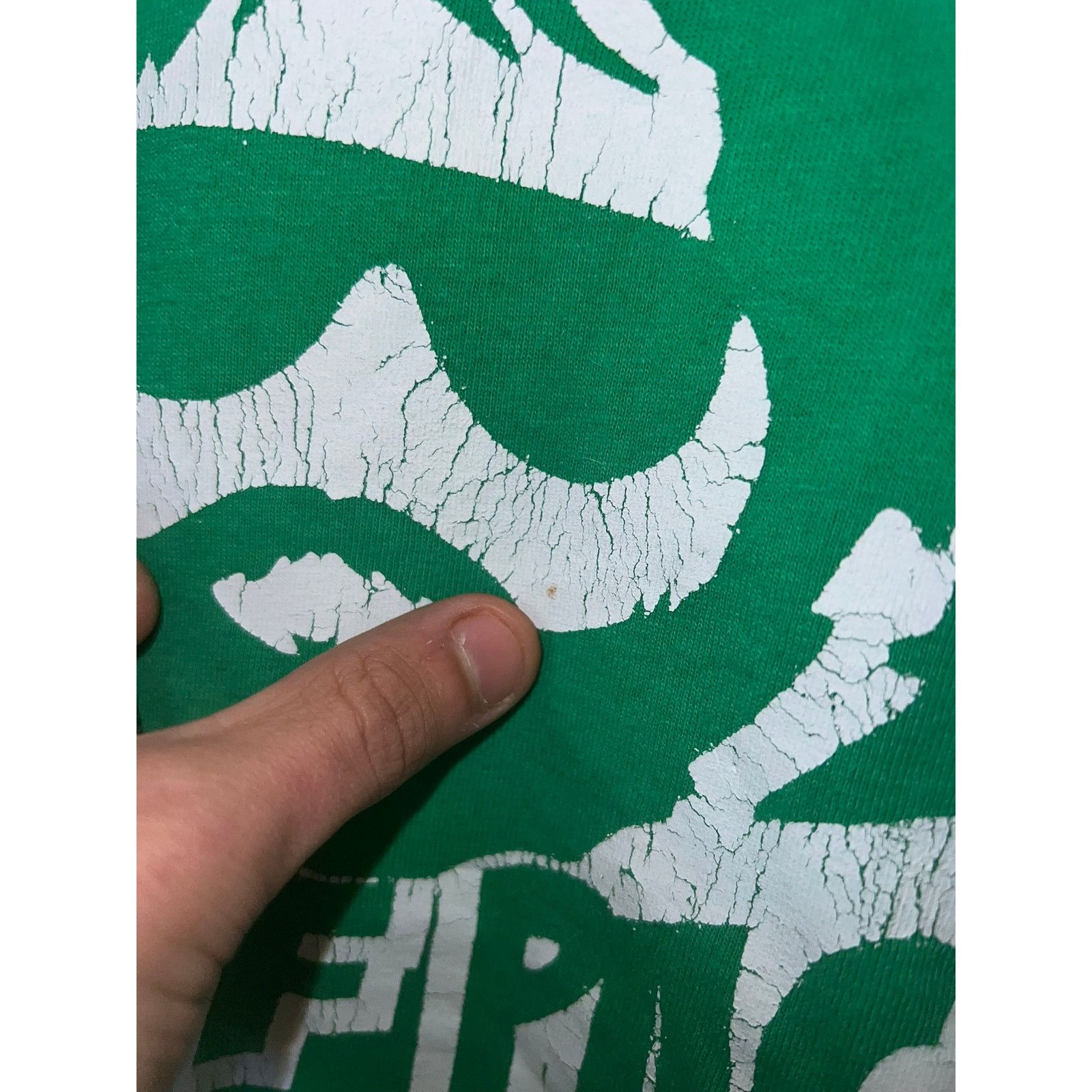 Gildan One Man Wolf Pack Shirt The Hangover Green Movie Tee L Large Size US L / EU 52-54 / 3 - 5 Thumbnail