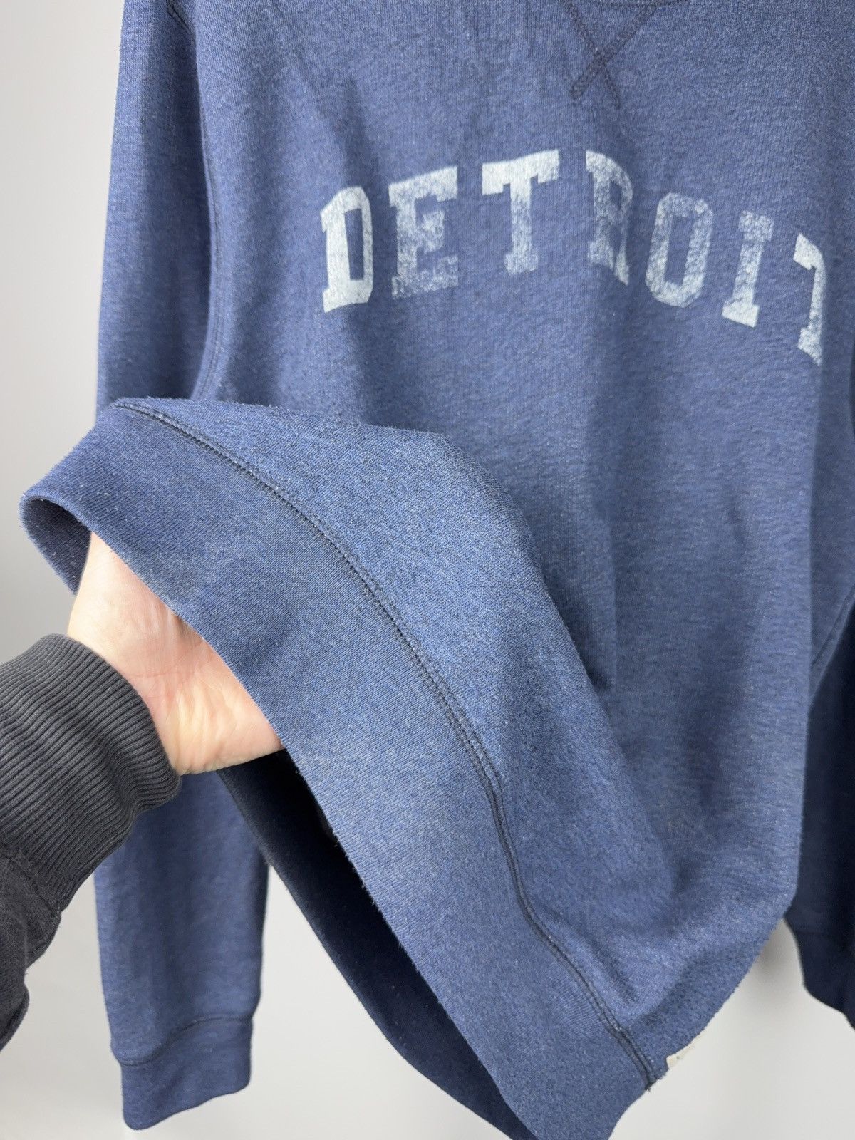 Wrangler 00s Retro Wrangler USA Detroit Print Crewneck Sweatshirt Size US L / EU 52-54 / 3 - 6 Thumbnail