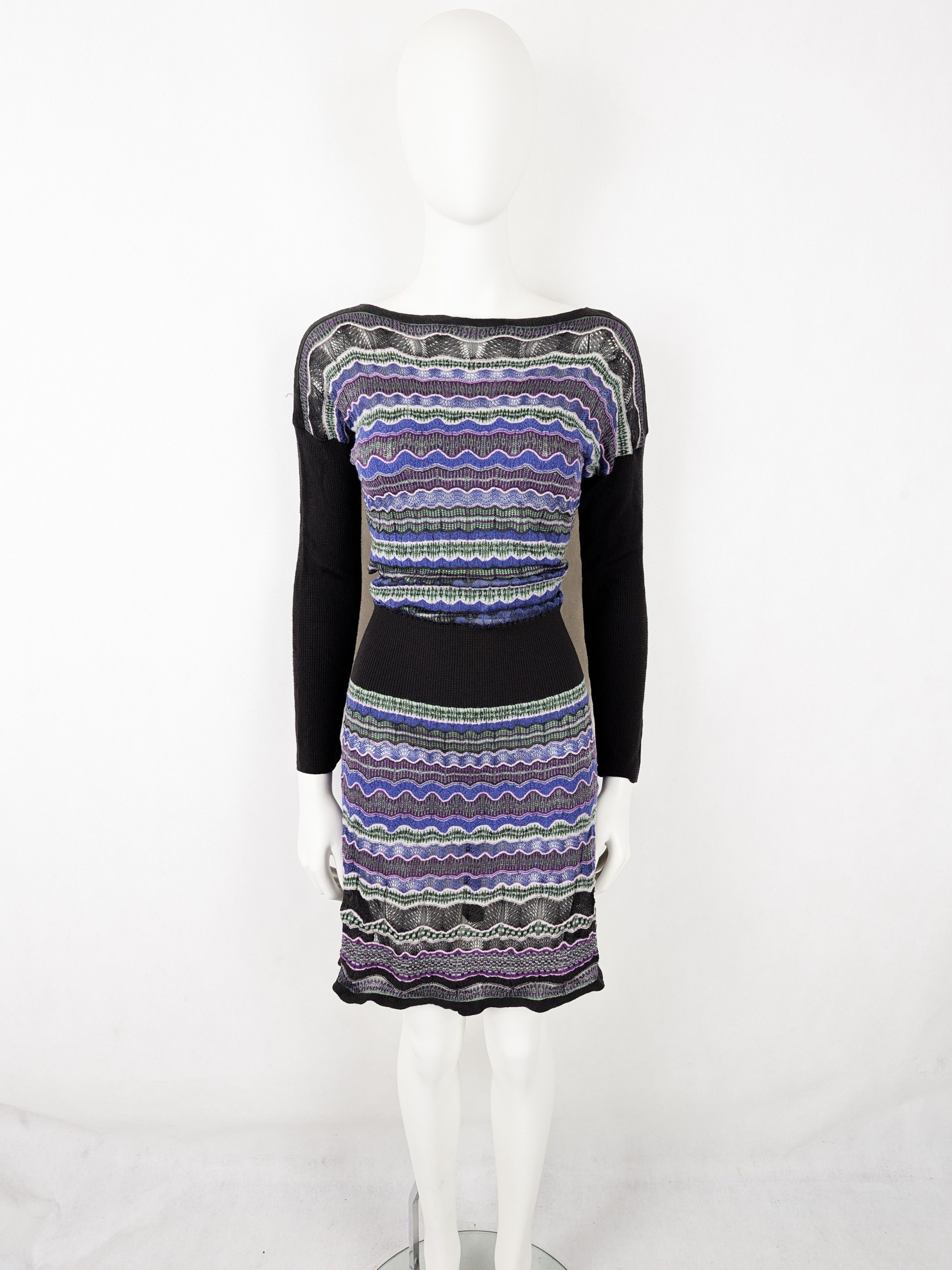 Missoni Missoni merino wool dress Size L / US 10 / IT 46 - 1 Thumbnail