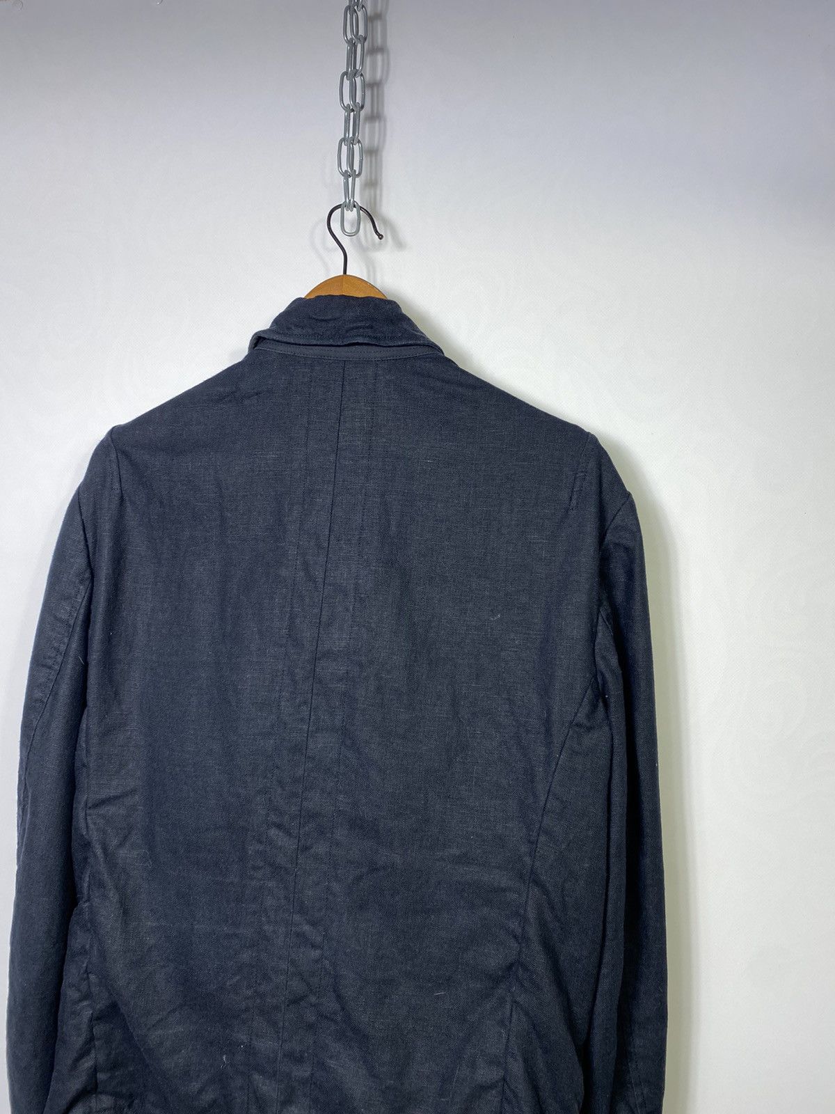 Allsaints Allsaints Spitalfields Double Breasted Linen Revenge Coat Size US M / EU 48-50 / 2 - 14 Thumbnail