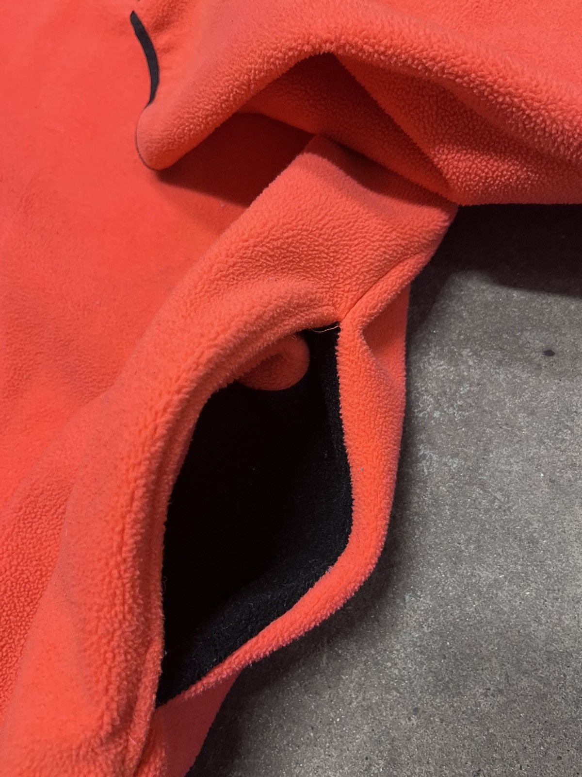 Nike Vintage Nike Quarter Zip Orange 90’s Fleece Zip Sweater RARE Size US L / EU 52-54 / 3 - 5 Thumbnail
