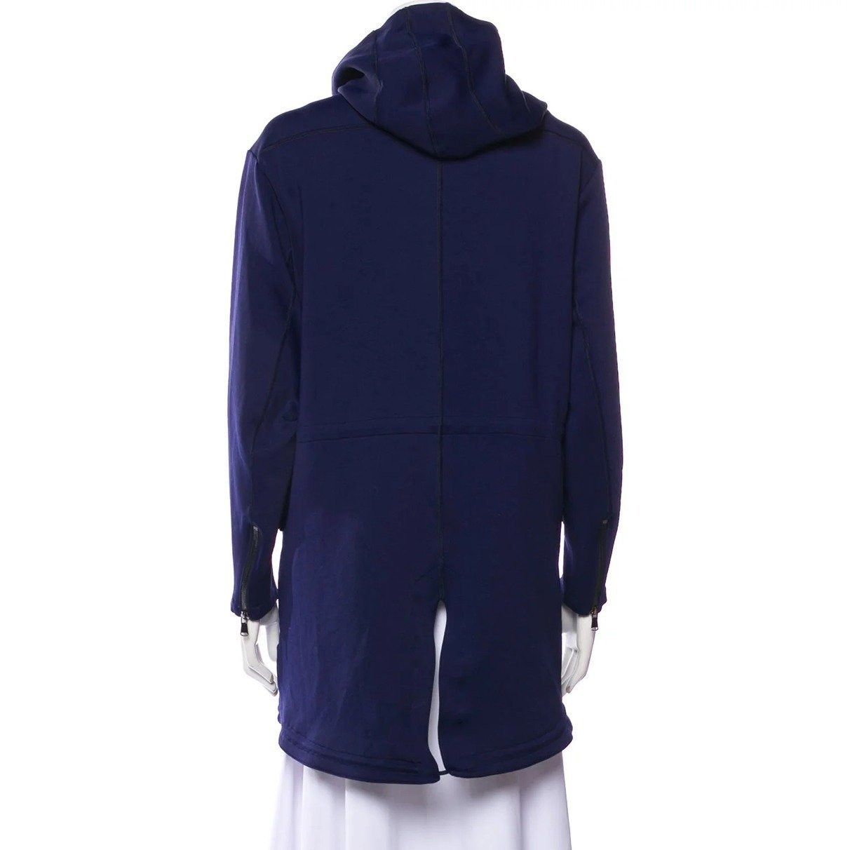Other Carbon38 Anorak Performance Knit Jacket Asymmetrical Zip Nav Size S / US 4 / IT 40 - 3 Thumbnail