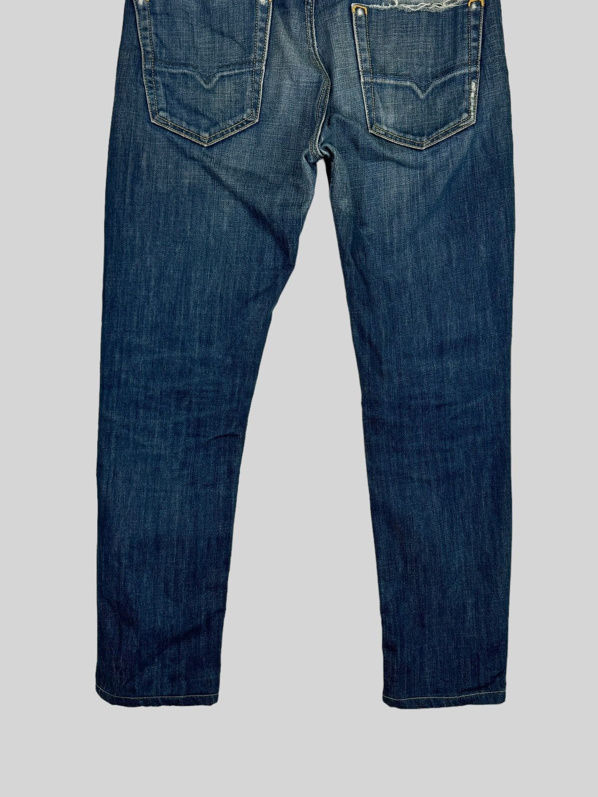 Diesel × Hysteric Glamour × Japanese Brand VTG DIESEL INDUSTRY DISTRESSED MOD VIKER MUD WASH DENIM Size US 31 - 12 Thumbnail