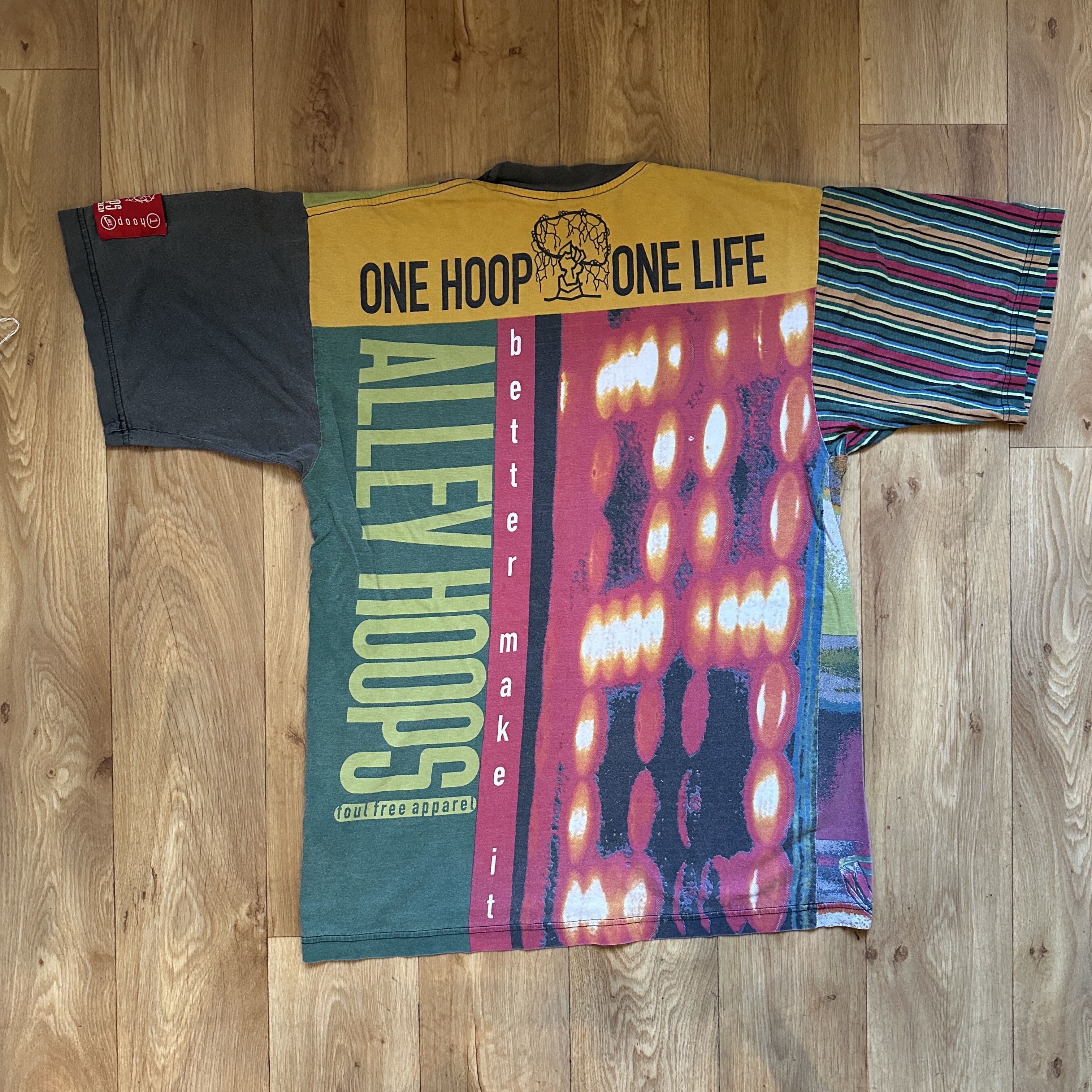NBA VTG 90s Nike One Life To Hoop Basketball NBA T-Shirt M Size US M / EU 48-50 / 2 - 3 Thumbnail