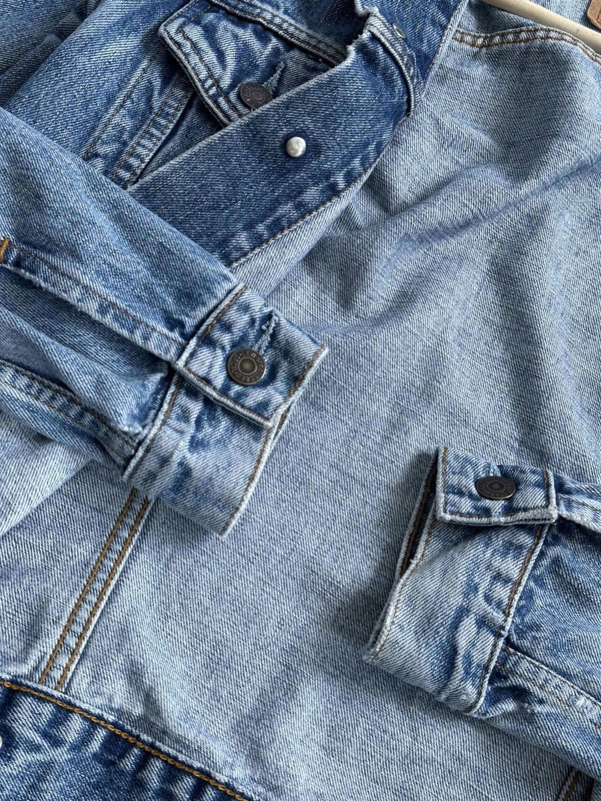 Levi's 🫧 Vintage Levi's Trucker Denim Jacket Blue Medium Wash Size L / US 10 / IT 46 - 9 Thumbnail