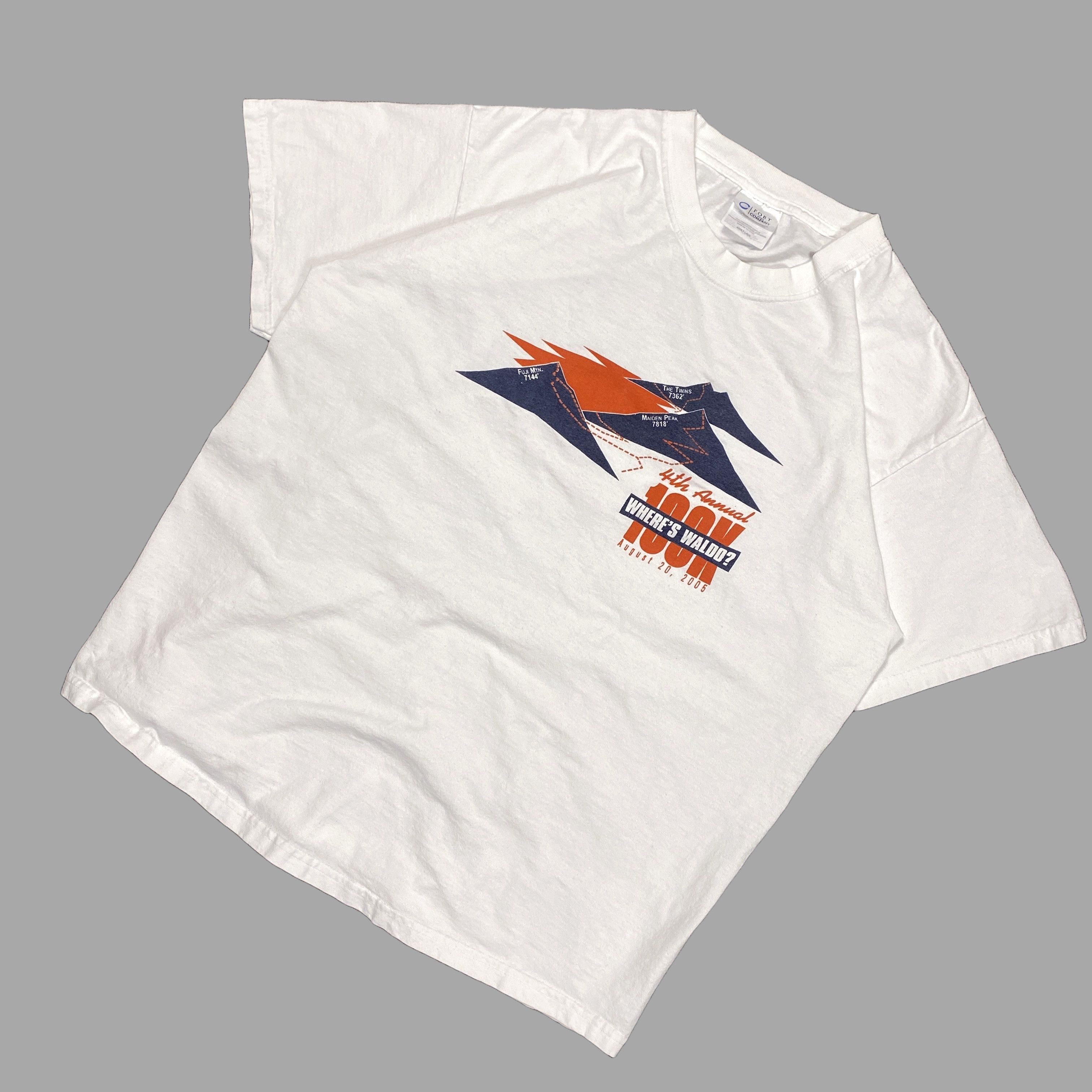 Vintage Vintage 2005 Where's Waldo 100K Trail Run T-Shirt White L Size US L / EU 52-54 / 3 - 7 Thumbnail