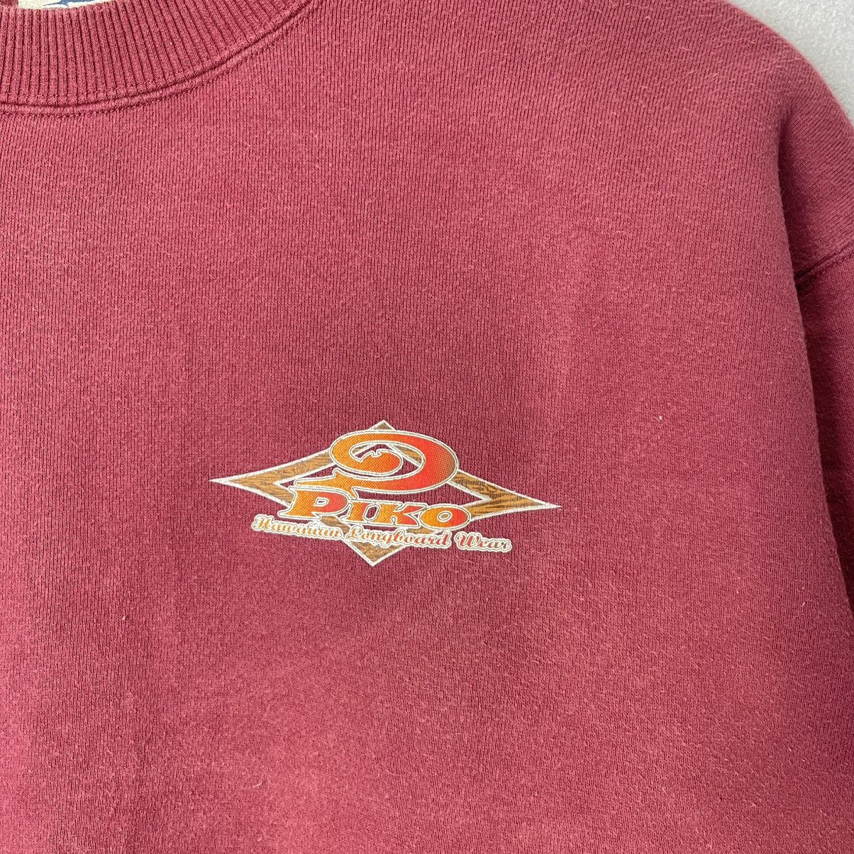 Vintage Vintage Piko Hawaiian Longboard Wear Crewneck Sweatshirt Size US M / EU 48-50 / 2 - 4 Thumbnail
