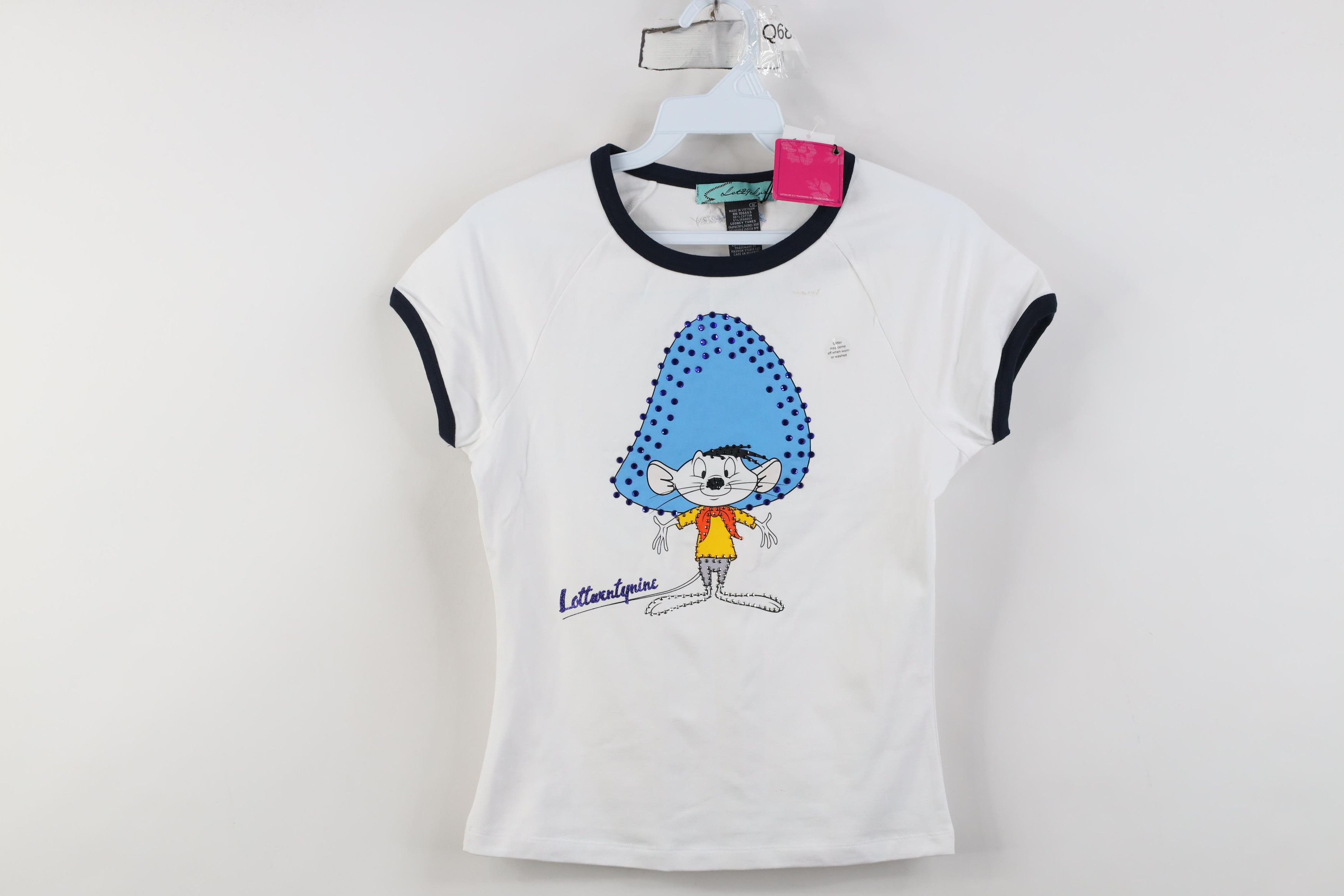 Vintage Deadstock Vintage Lot 29 Looney Tunes Gonzales T-Shirt Size M / US 6-8 / IT 42-44 - 1 Thumbnail