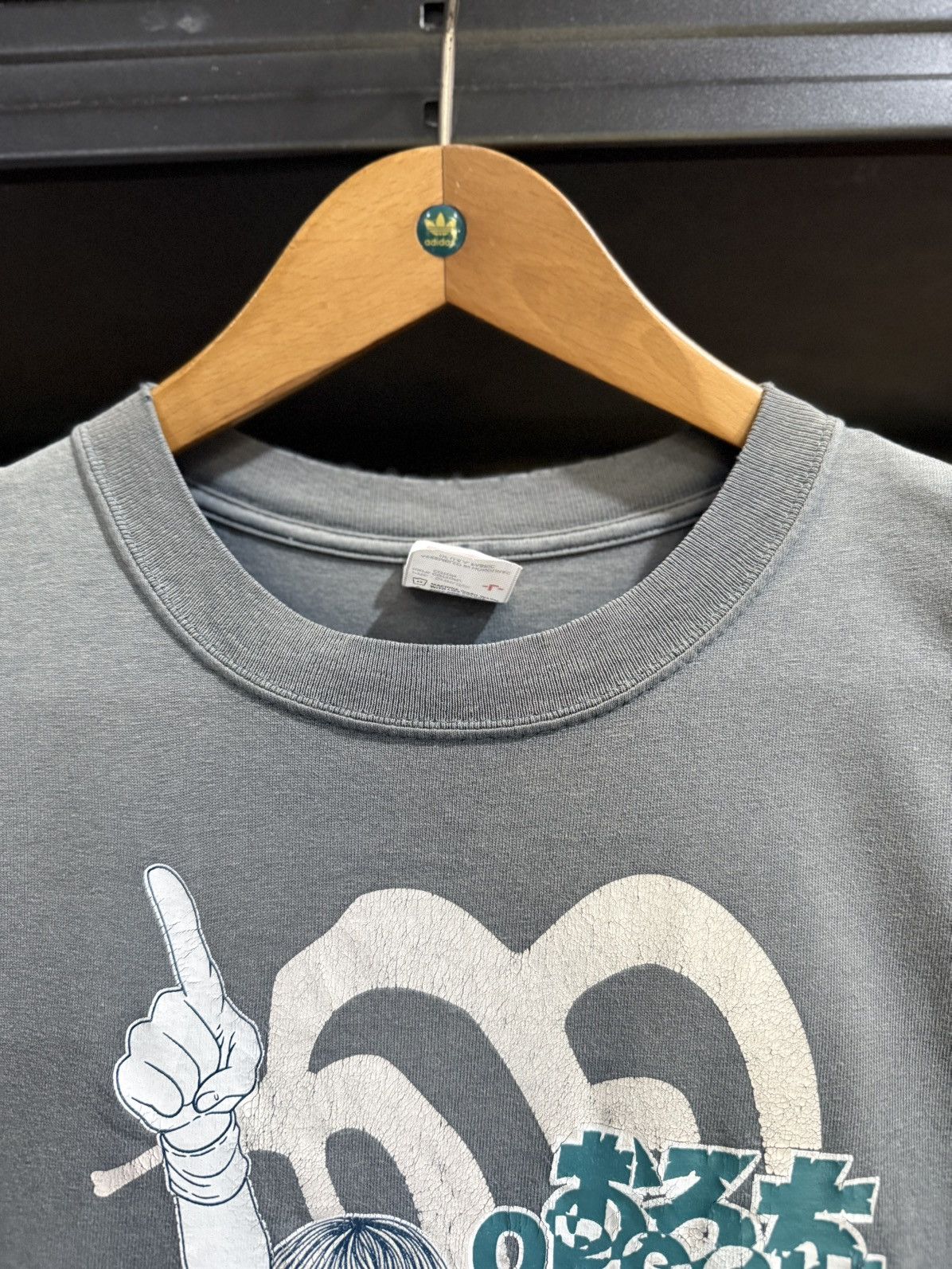 Anime × Vintage Thrashed Vintage Anime Orochi Bone The Mystery Sun Faded Tee Size US L / EU 52-54 / 3 - 5 Thumbnail