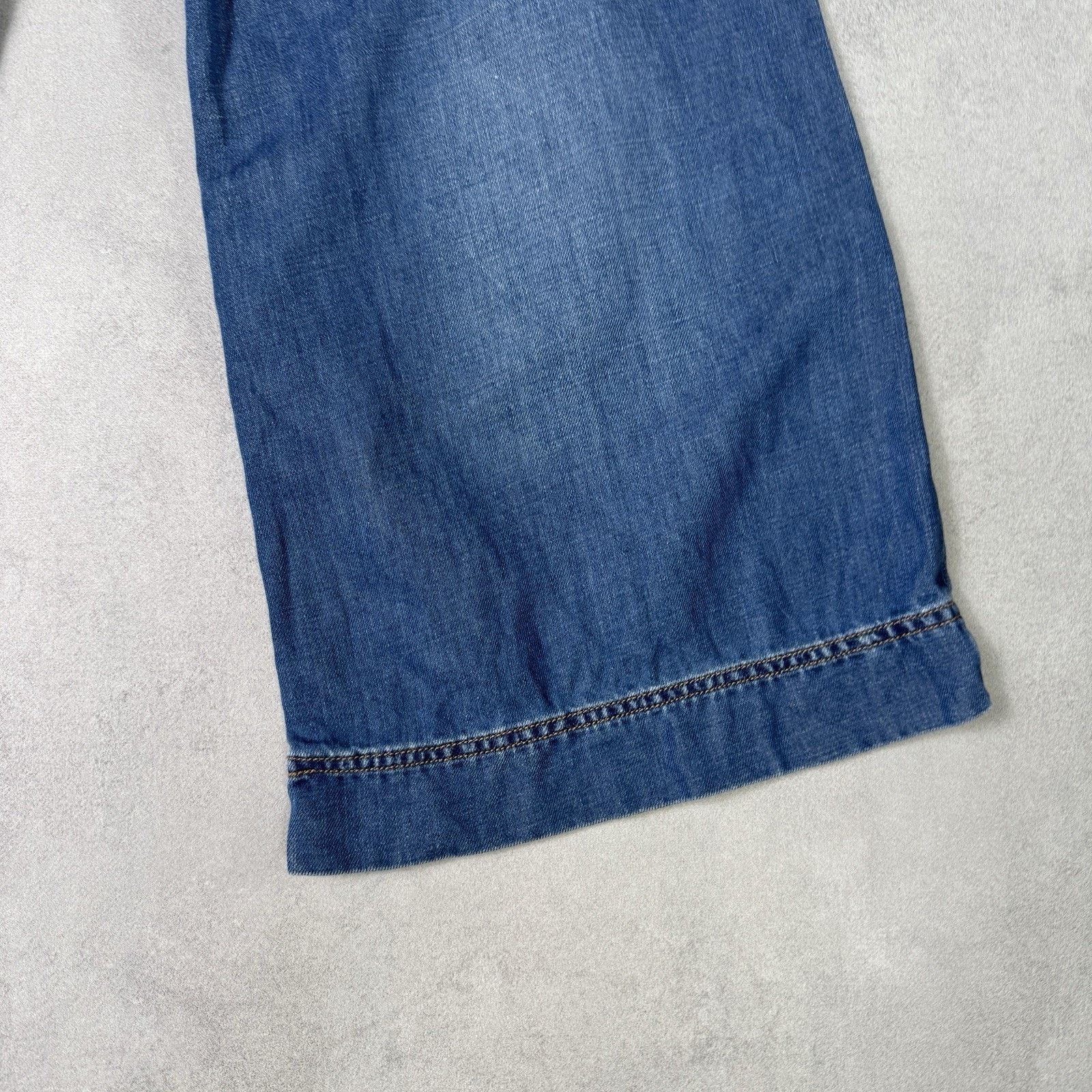 Weekend Max Mara Weekend Max Mara Flared Jeans mit 5-Pocket Size US 10 Blue Size 32" / US 10 / IT 46 - 20 Thumbnail