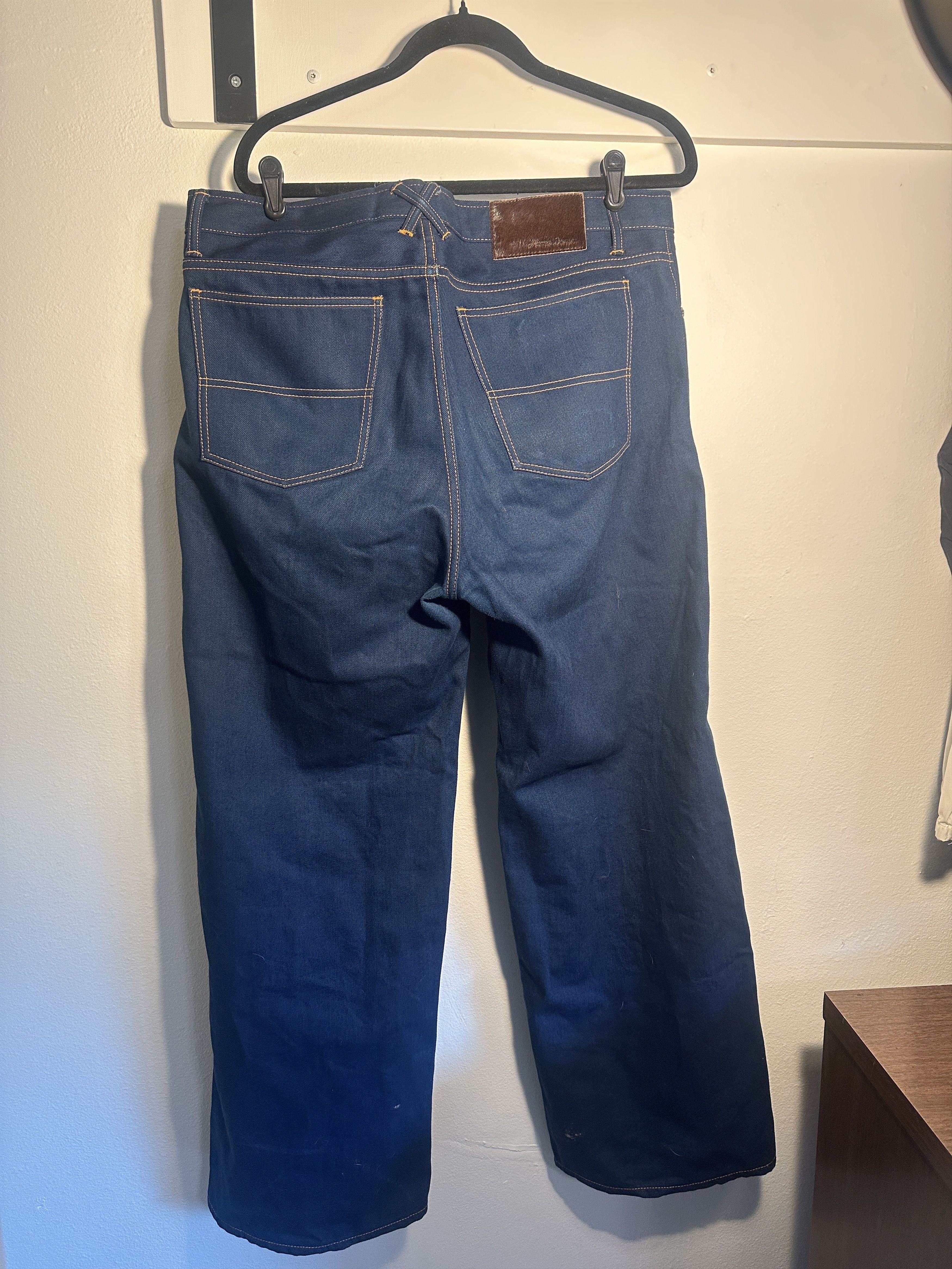Other Nama Denim Custom Double Dipped Indigo Selvedge Jeans Size US 38 / EU 54 - 5 Thumbnail