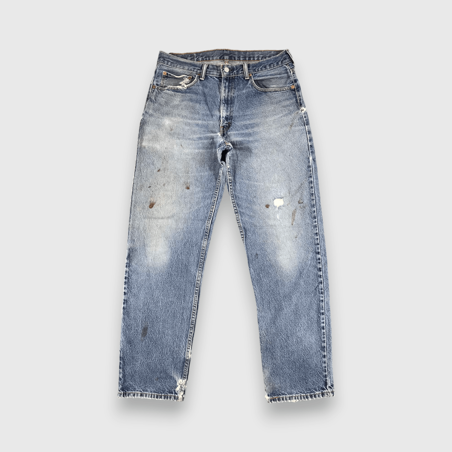 Levi's Vintage Blue Washed Levis Jeans-J944 Size US 34 / EU 50 - 1 Thumbnail