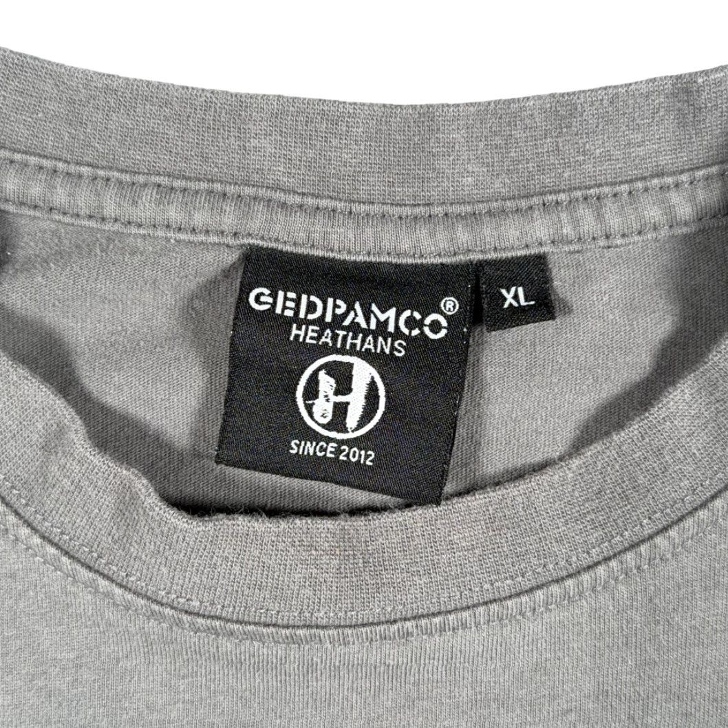 Vintage NIGHT RUNNER Gedpamco Heathans Shirt Adult XL Gray Long Sleeve? Size US XL / EU 56 / 4 - 4 Thumbnail
