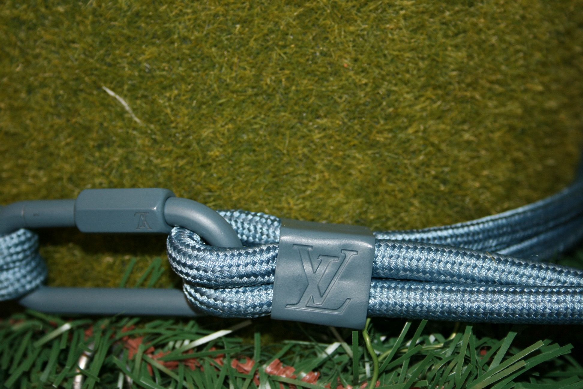 Louis Vuitton Virgil Abloh Rope Belt Turquoise OSFA 2020 Unisex Size ONE SIZE - 5 Thumbnail