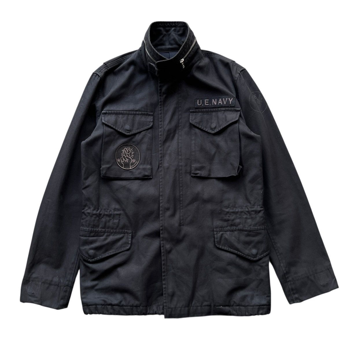 uniform experiment Rare Uniform Experiment x Keith Haring Field Military Jacket Size US S / EU 44-46 / 1 - 1 Thumbnail