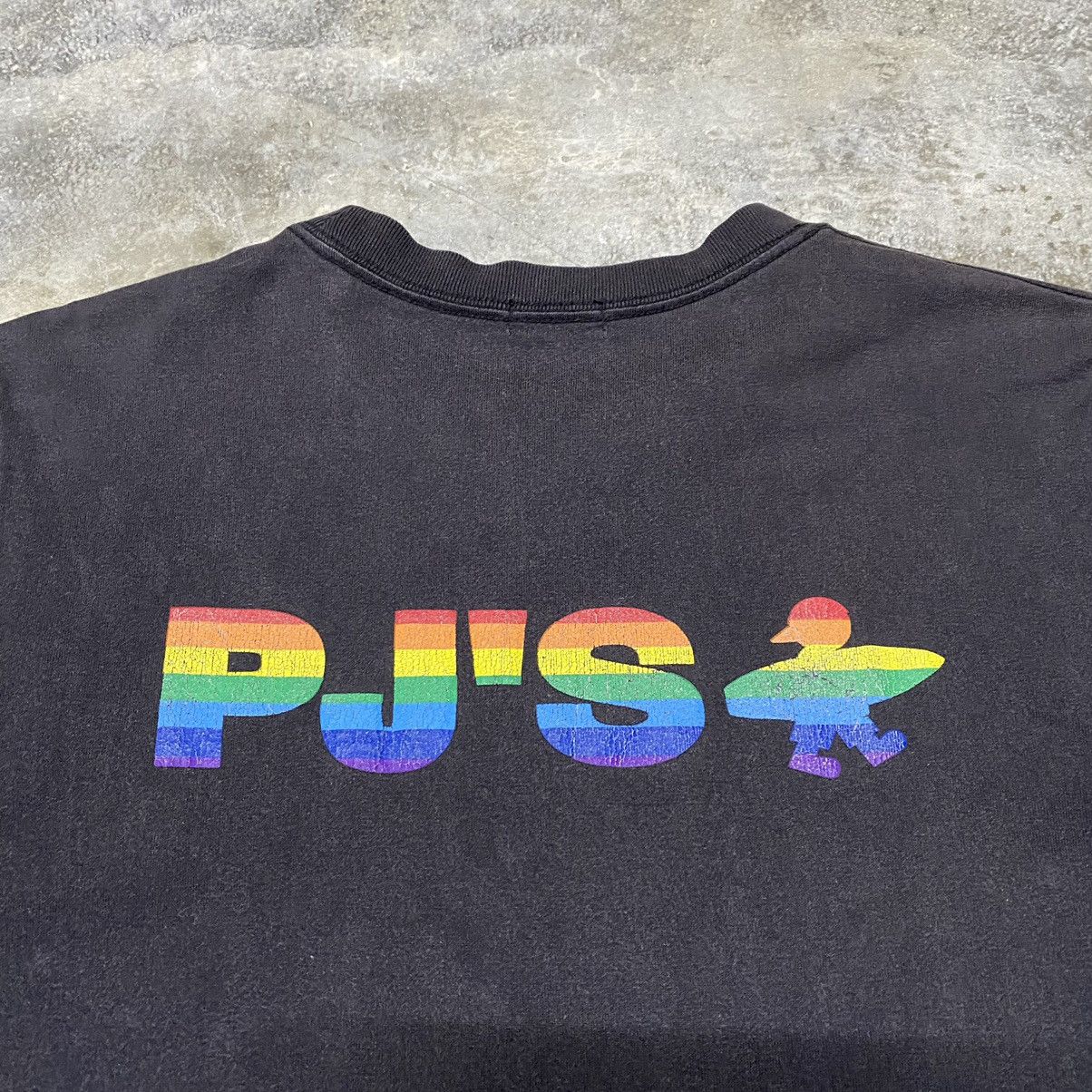 Vintage VINTAGE 90’s PJ’S SURF SURFING T SHIRT Size US M / EU 48-50 / 2 - 8 Thumbnail