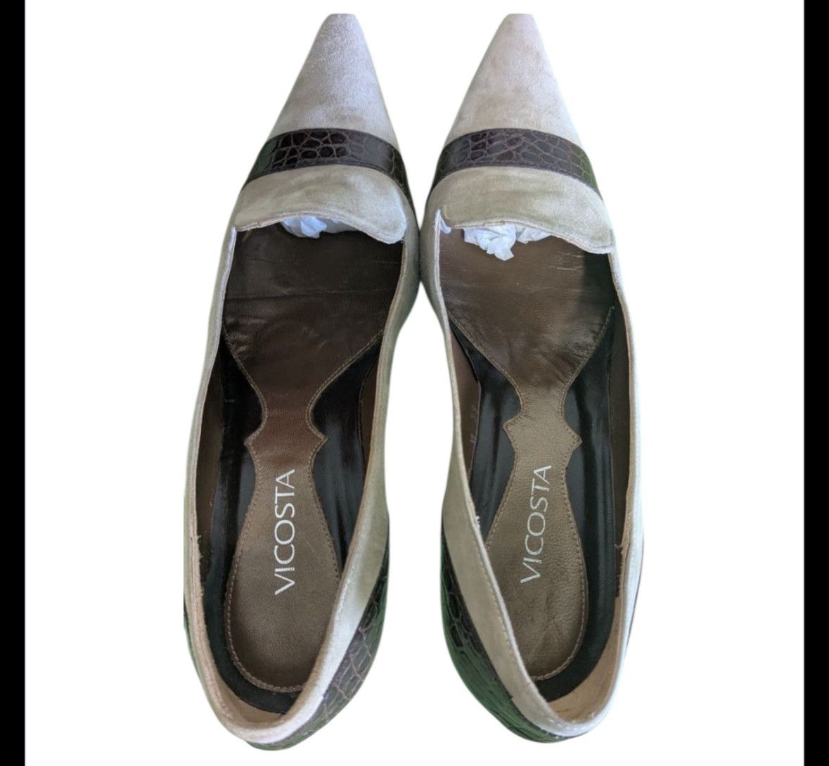 Other Vicosta cream suede stilletos 39 Size US 8 / IT 38 - 5 Thumbnail