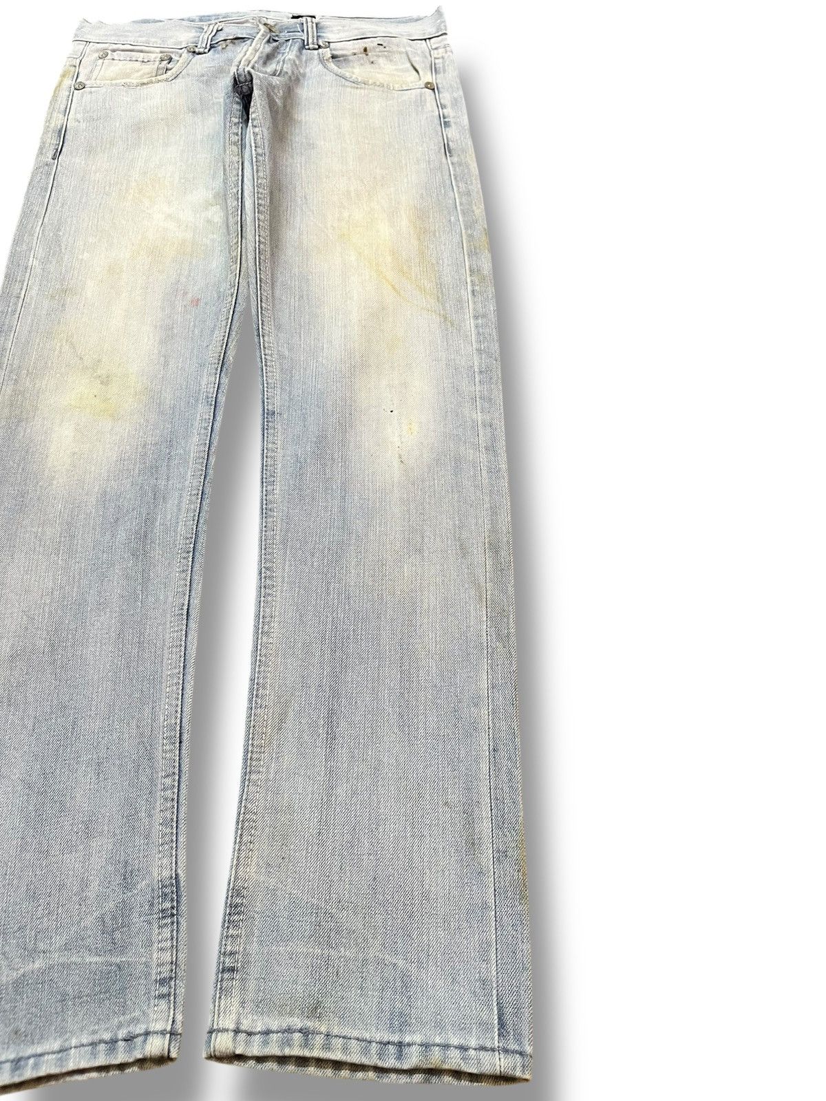 Rebel8 Vintage Rebel Faded Grunge Slim Fit Denim Size US 32 / EU 48 - 4 Thumbnail