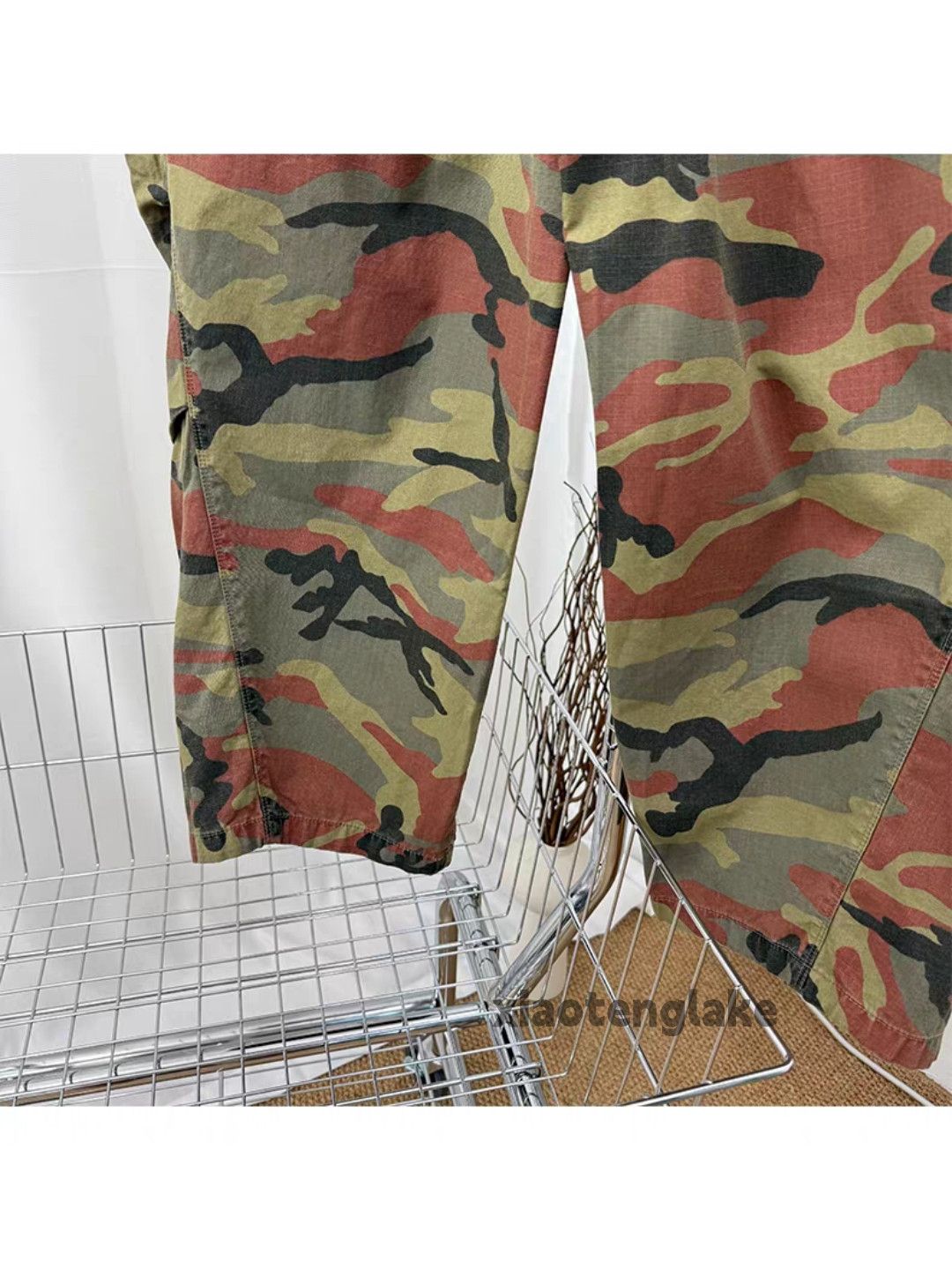 Vintage Utility loose baggy skate hiphop cargo military pants Size US 32 / EU 48 - 8 Thumbnail