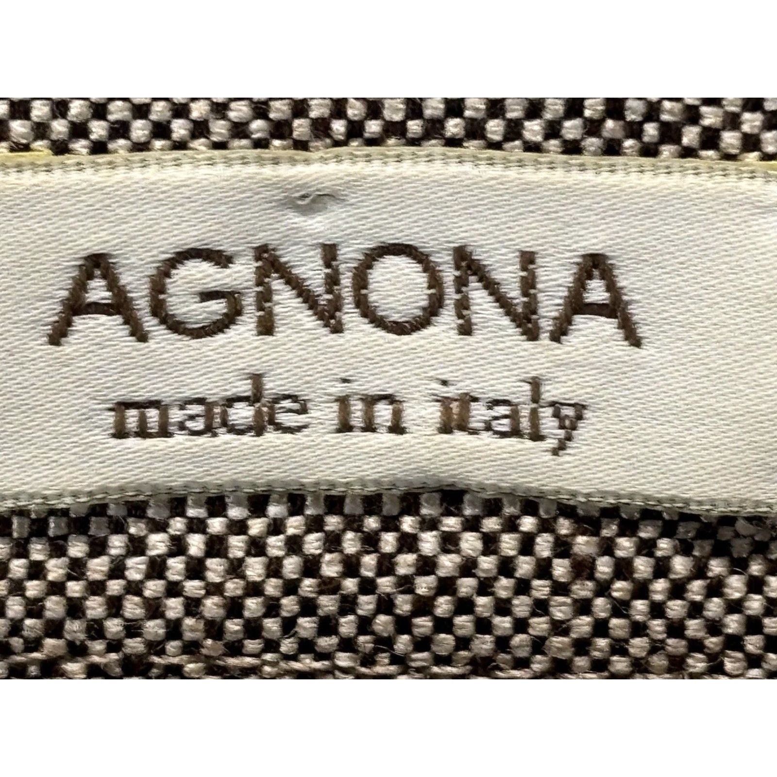 Agnona VINTAGE Agnona Linen Dress Pants Women's Brown Sz 46 Italy Size 32" / US 10 / IT 46 - 5 Thumbnail