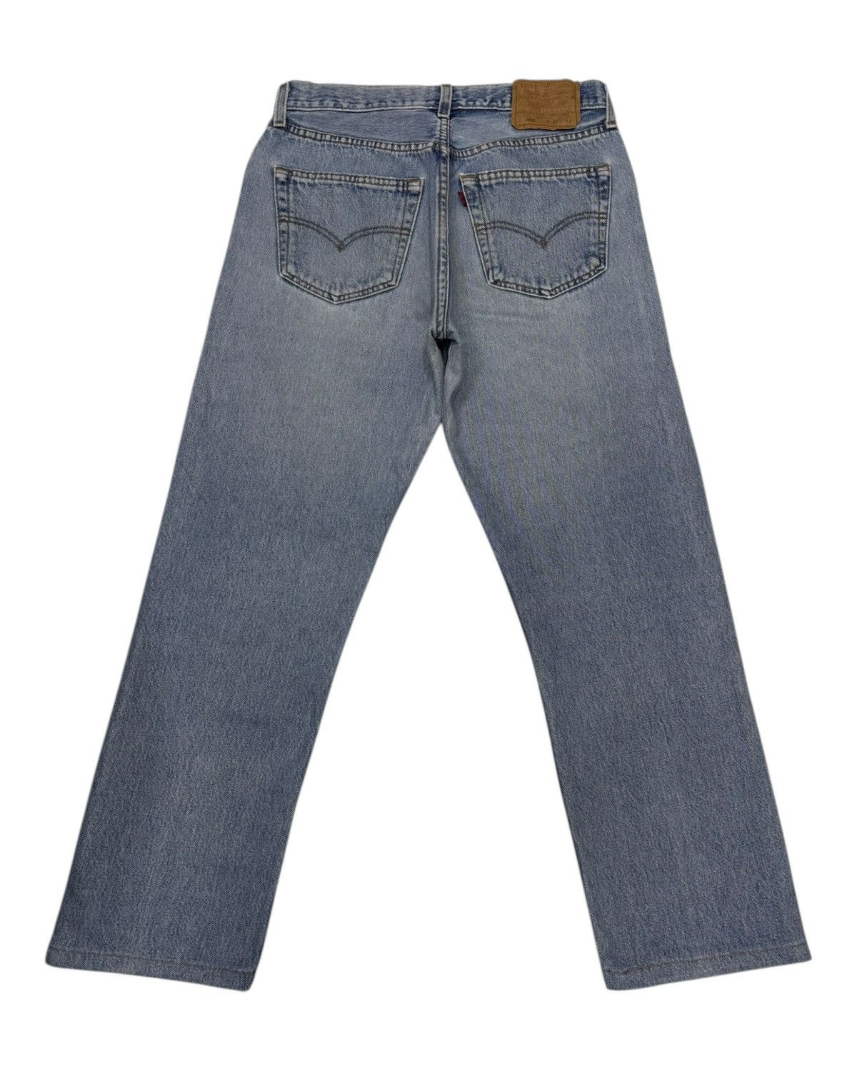 Kapital Vintage Levis 501 Made in Mexico Distressed Denim Jeans Size 30" / US 8 / IT 44 - 2 Thumbnail
