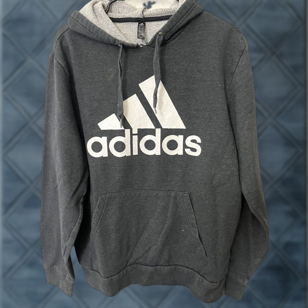 Adidas adidas Golf Hoodie Pullover Mens Medium Gray Long Sleeve Outdoor Logo Size US M / EU 48-50 / 2 - 1 Thumbnail