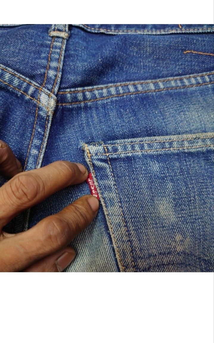 Levi's × Vintage 💥True Vtg 60/70's Levi’s top button No. 8 Distressed Rare🌟 Size US 32 / EU 48 - 9 Thumbnail