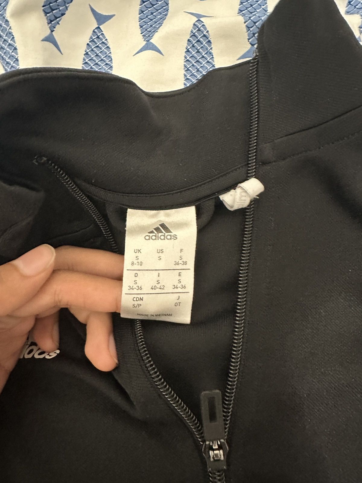 Adidas Adidas Black Zip up Hoodie Size S / US 4 / IT 40 - 4 Thumbnail