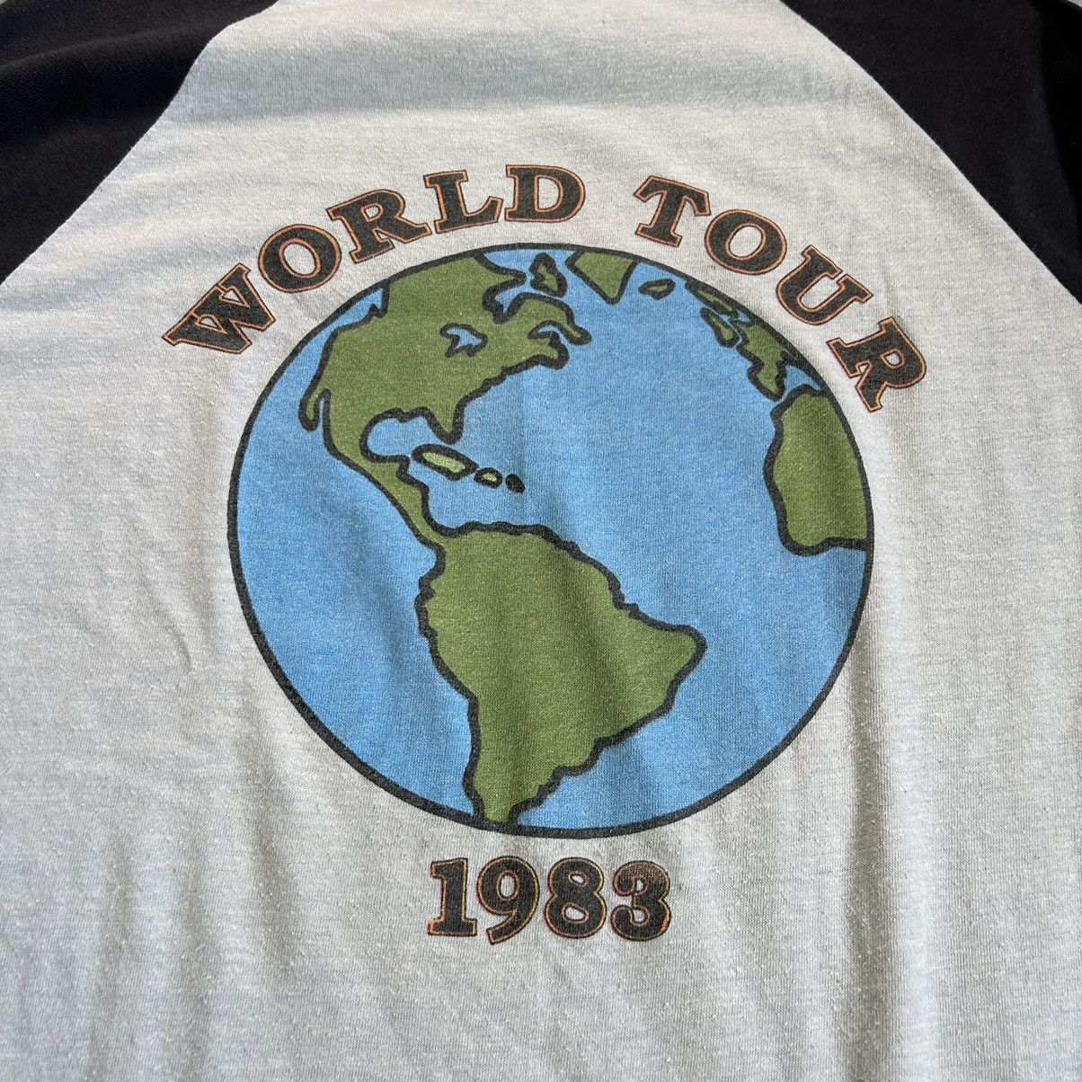 Band Tees × Vintage Vintage 1983 Johnny Cash World Tour long sleeves shirt Size US XL / EU 56 / 4 - 6 Thumbnail