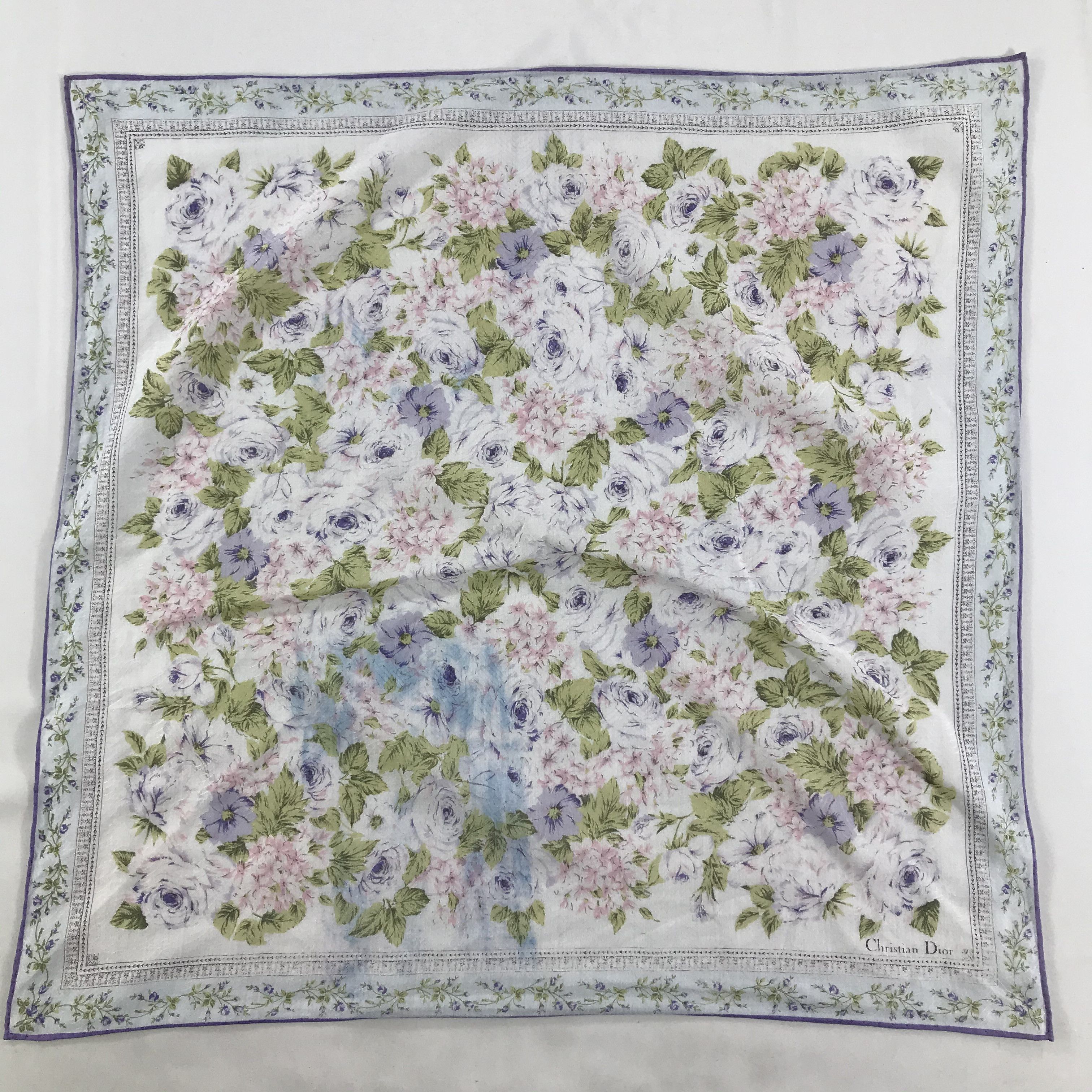 Christian Dior Bandana / Handkerchief / Neckerchief - S1700