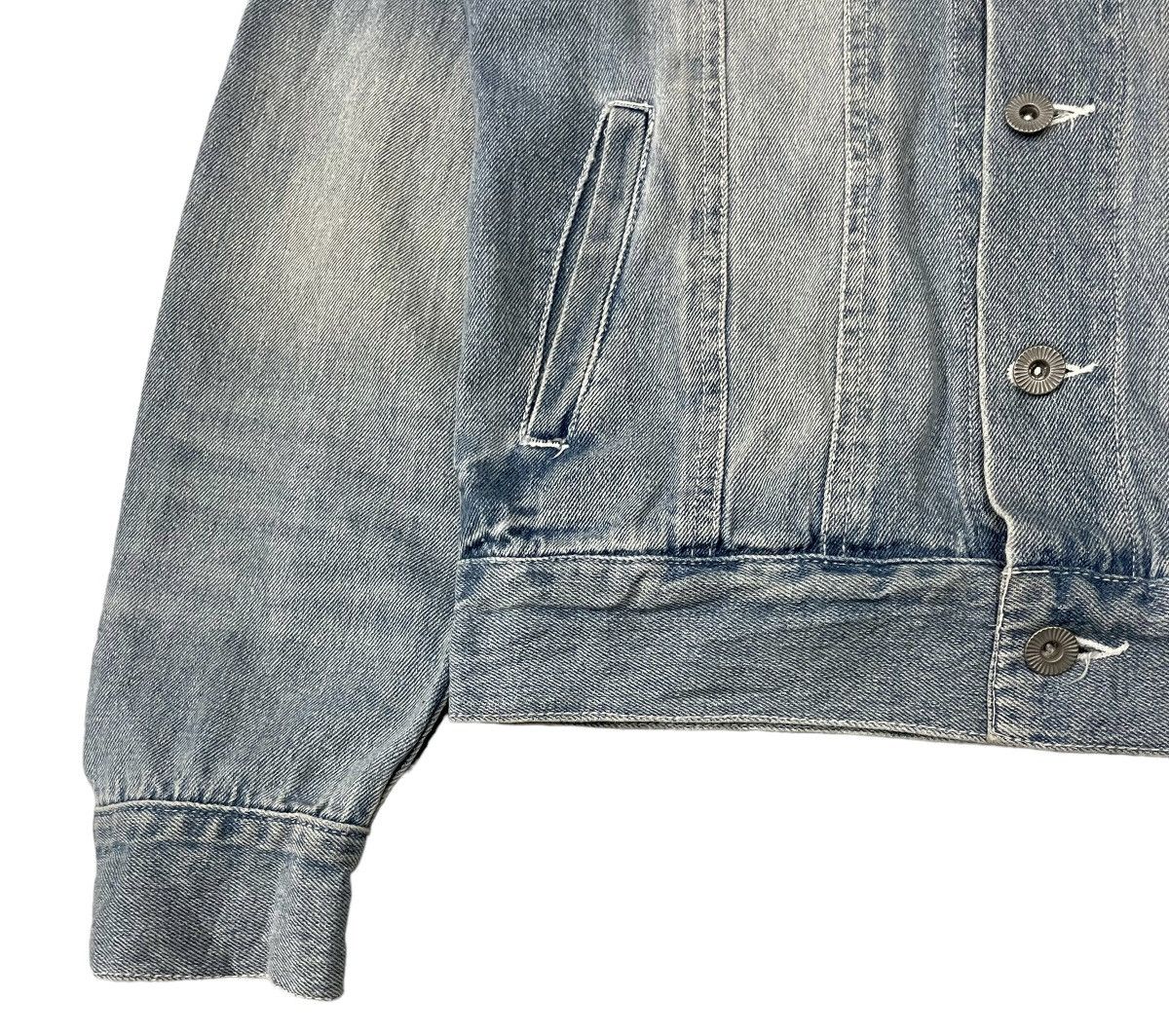 Le Grande Bleu (L.G.B.) Vintage Legenda Made Punk Distressed Denim Jacket Size US M / EU 48-50 / 2 - 4 Thumbnail