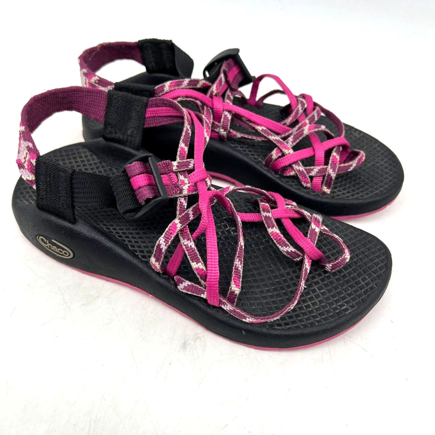 Chaco Chaco Classic EcoTread Sandals Size 5 W Pink Adjustable Strappy Outdoor Comfort Womens Size US 5 / IT 35 - 4 Thumbnail