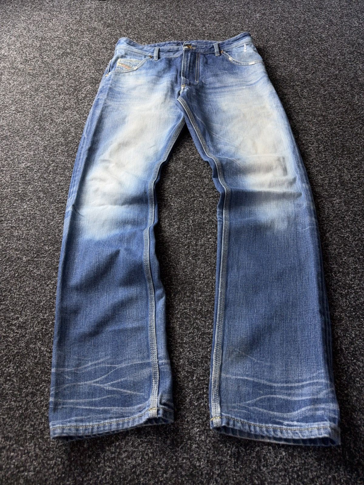 Diesel Vintage 00s Y2K Diesel Luxury Krooley Denim pants Jeans Size US 30 / EU 46 - 1 Thumbnail
