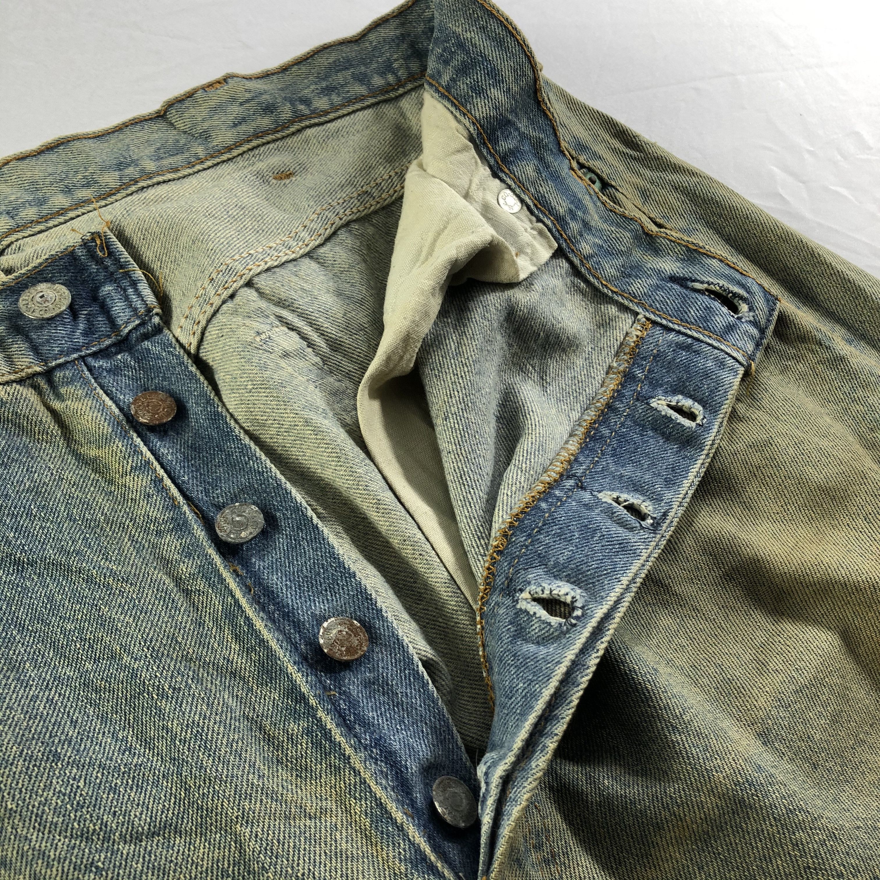 Levi's 90s Vintage Levis 501 Jeans-J4073 Size US 37 - 8 Thumbnail