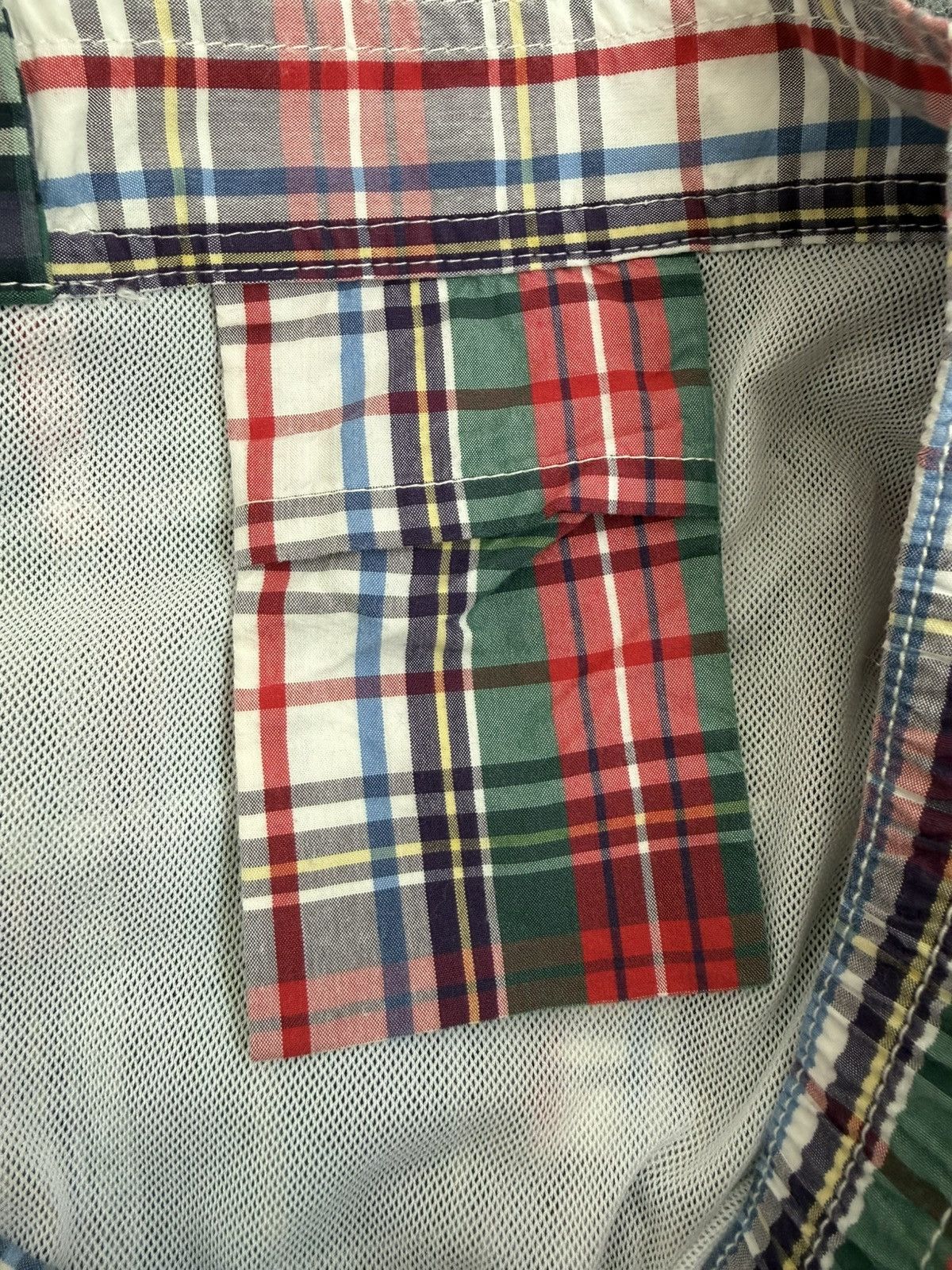 Polo Ralph Lauren Vintage Polo Ralph Lauren Patchwork Swim Trunks L Size US 35 - 6 Thumbnail