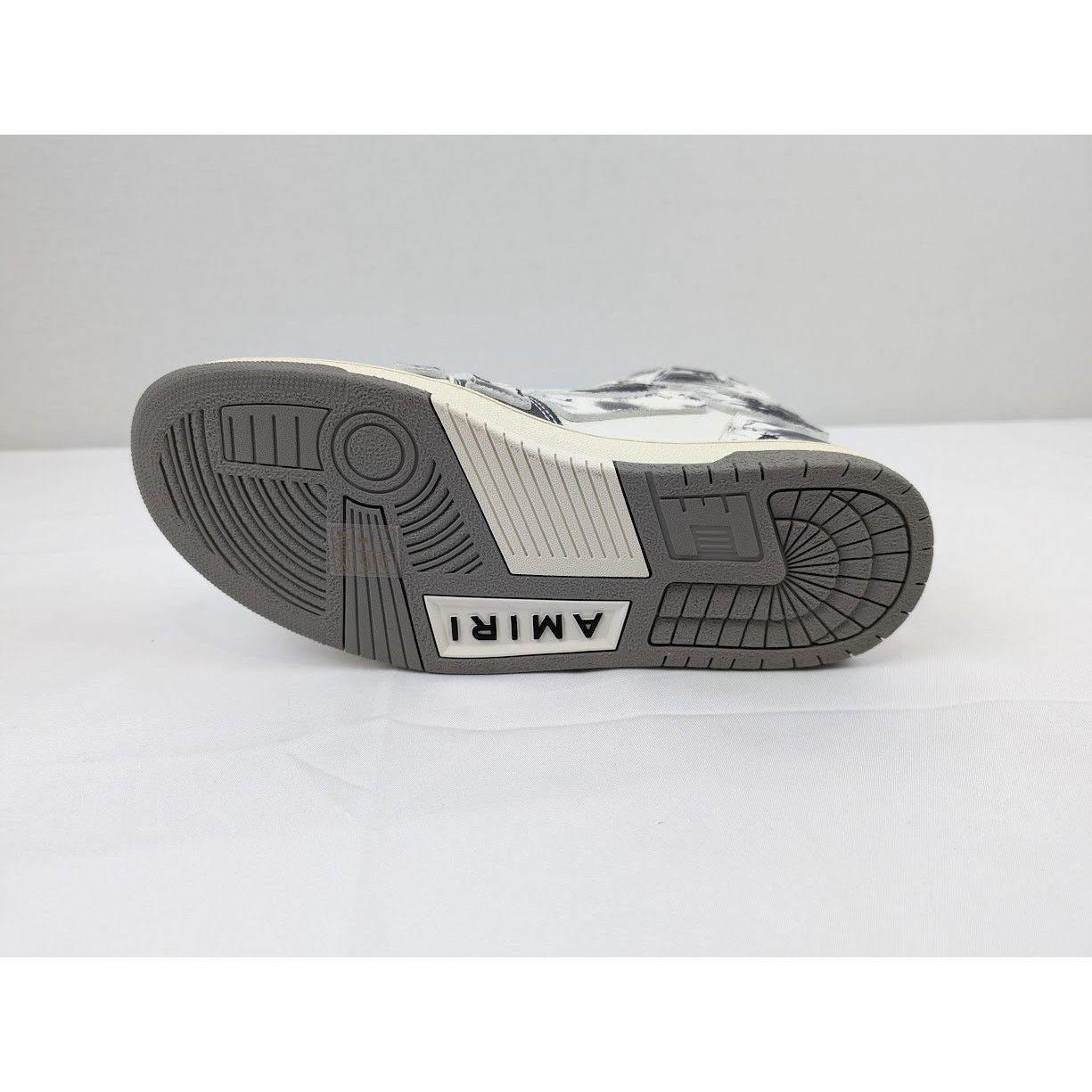 Amiri o1rshd1 Skel High Top Sneakers in Grey Size US 9 / EU 42 - 15 Thumbnail