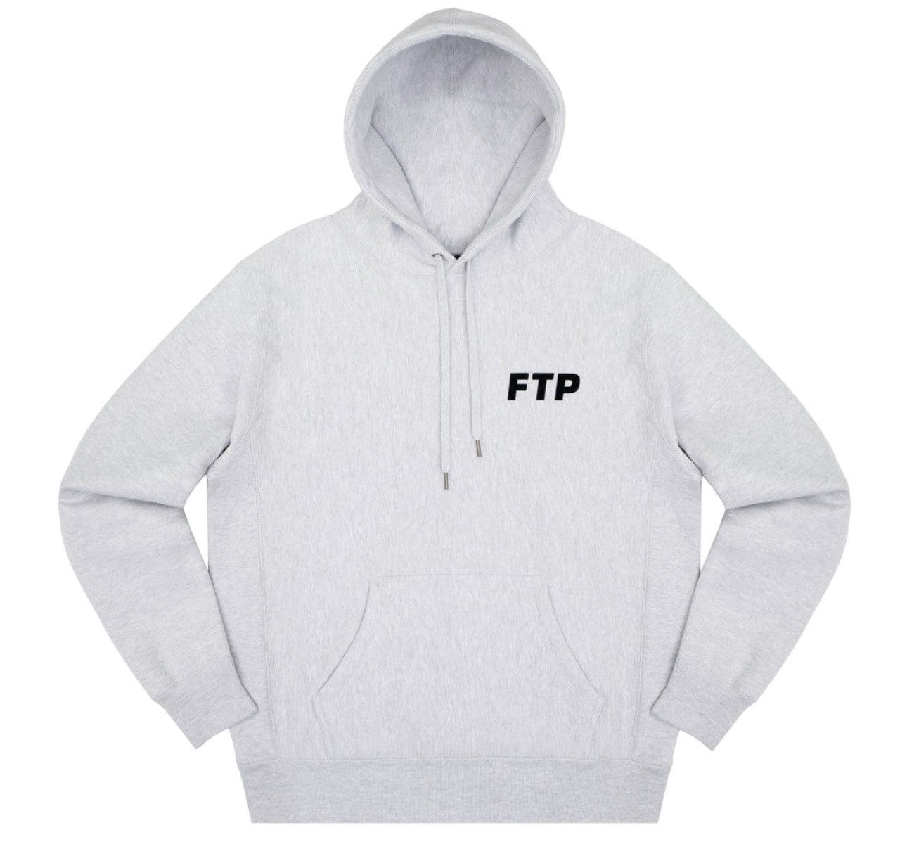 Fuck The Population FTP Flocked Logo Pullover (Heather Grey) Size US L / EU 52-54 / 3 - 1 Thumbnail