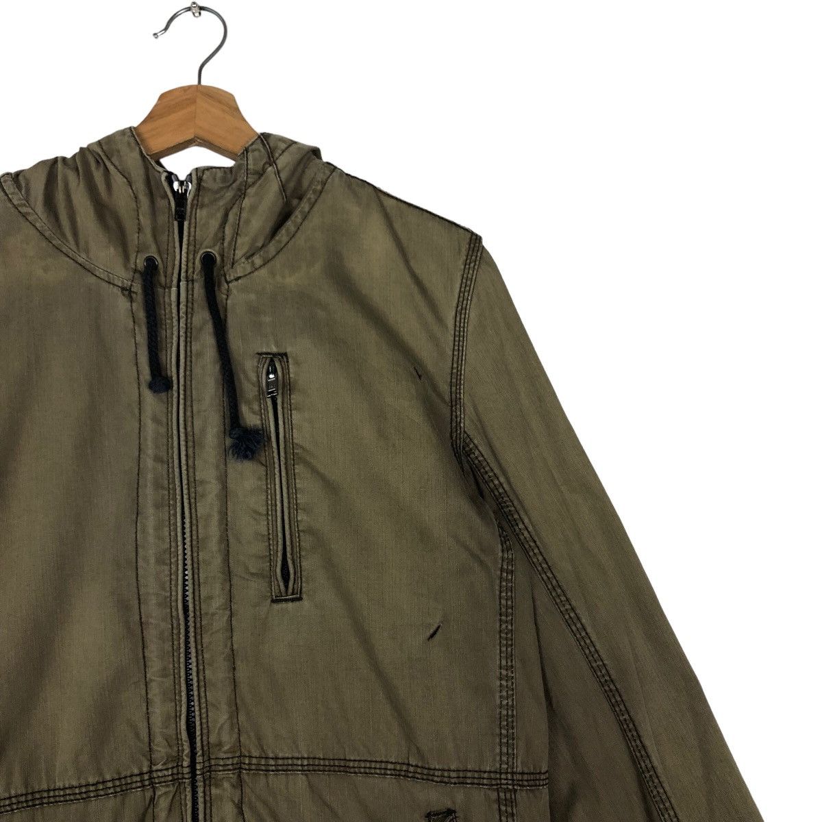 Japanese Brand 🔥Vtg Military Design Cargo Jacket Poxket Icca Issey Miyake Size US M / EU 48-50 / 2 - 4 Thumbnail