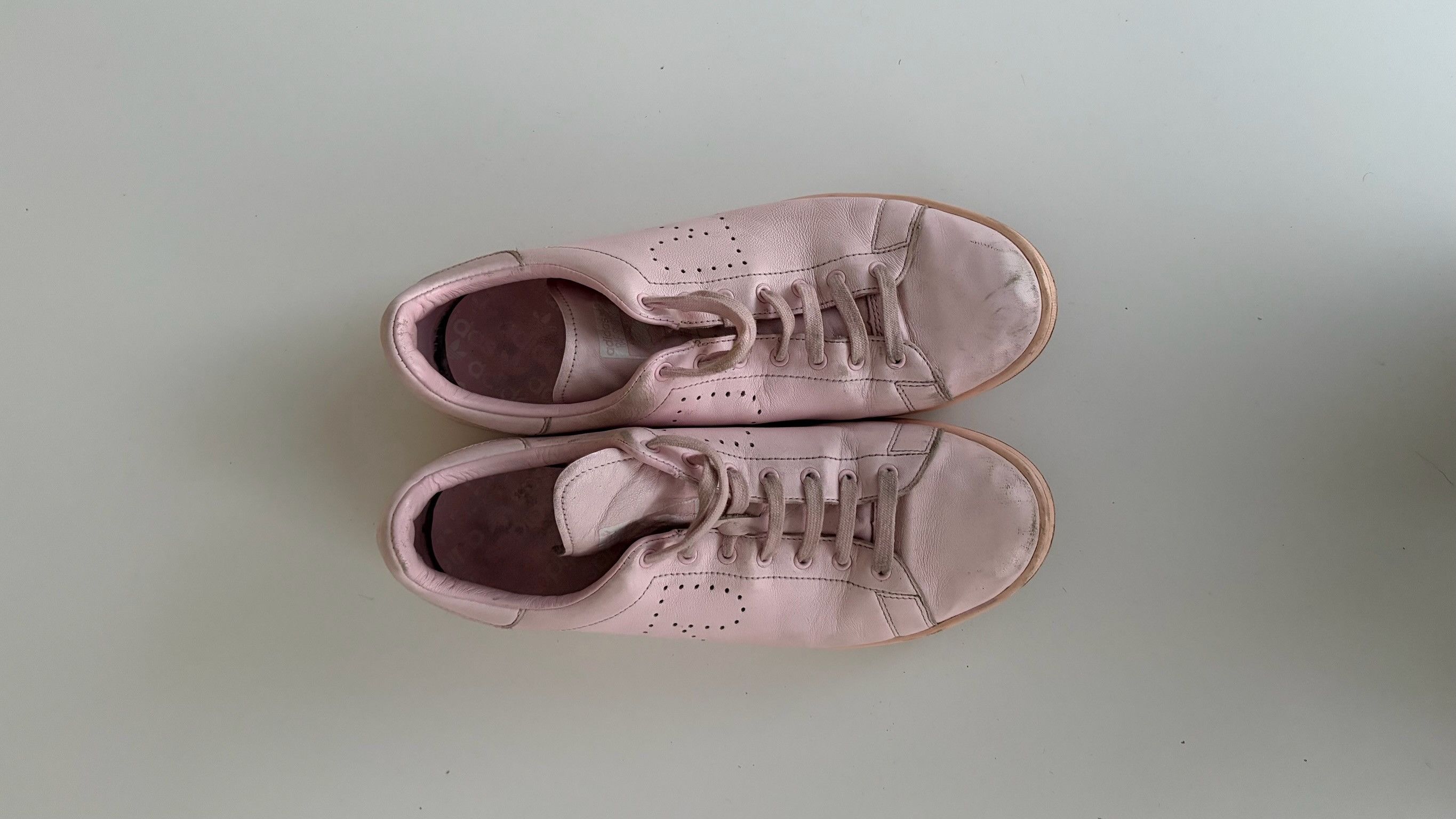 Raf Simons Raf Simons - Adidas - F/W 15 - Stan Smith (Light Pink) Size US 10 / EU 43 - 1 Thumbnail